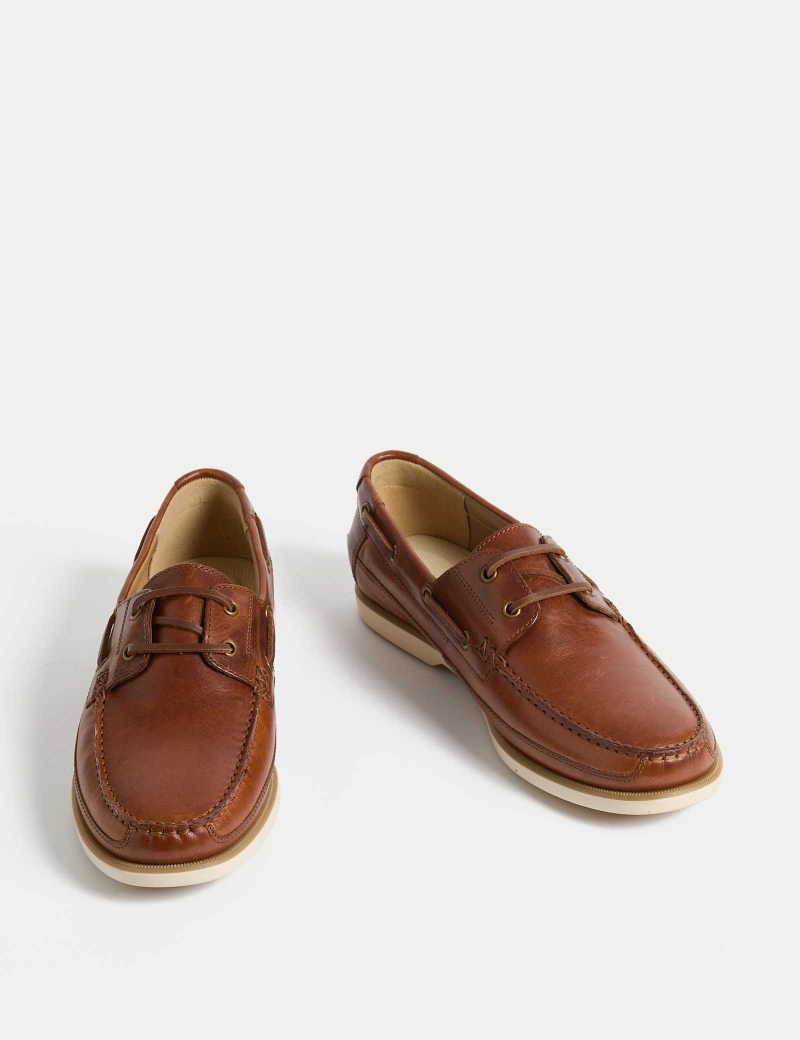 Leather Boat Shoes - image 1