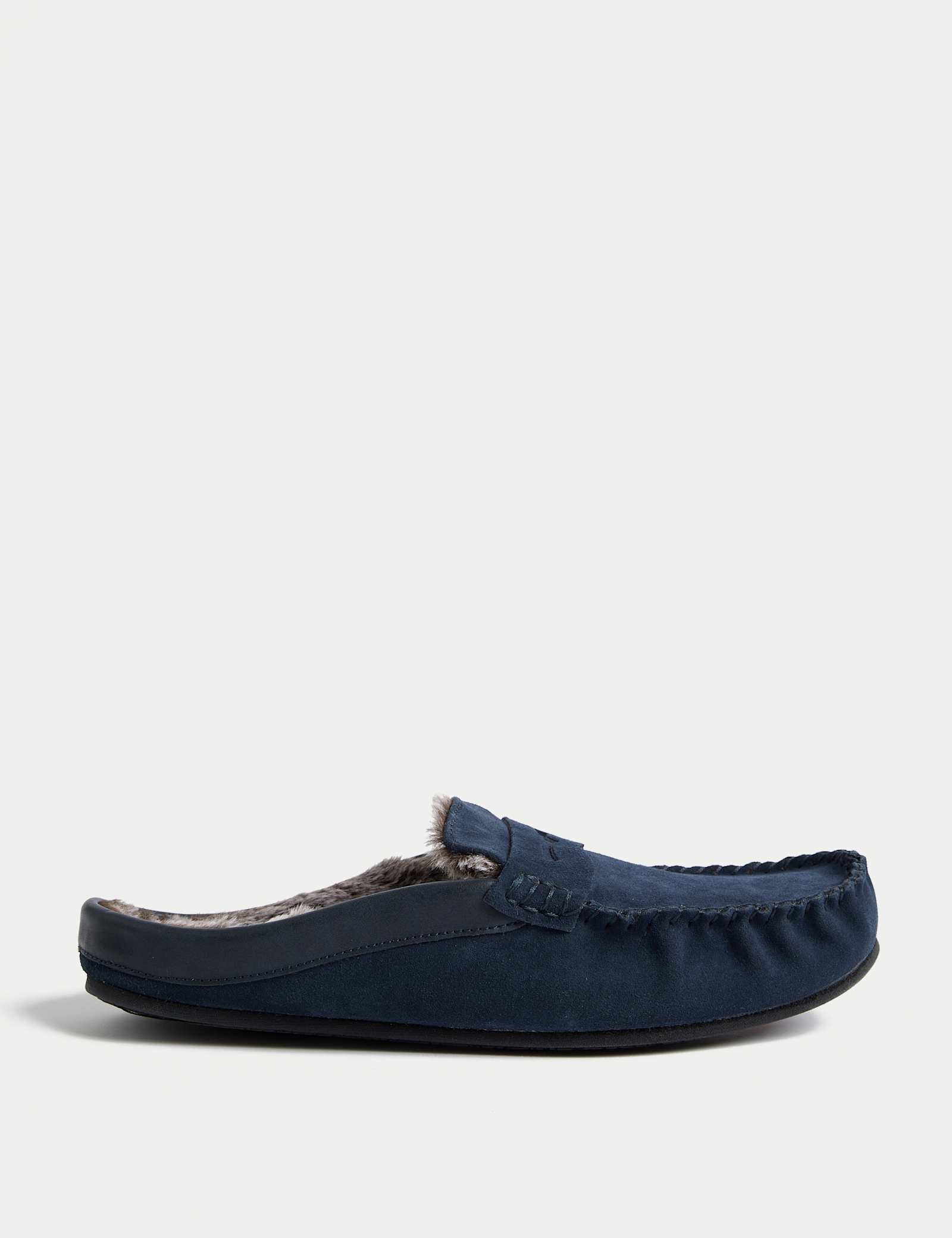 Suede Mule Moccasins - image 2