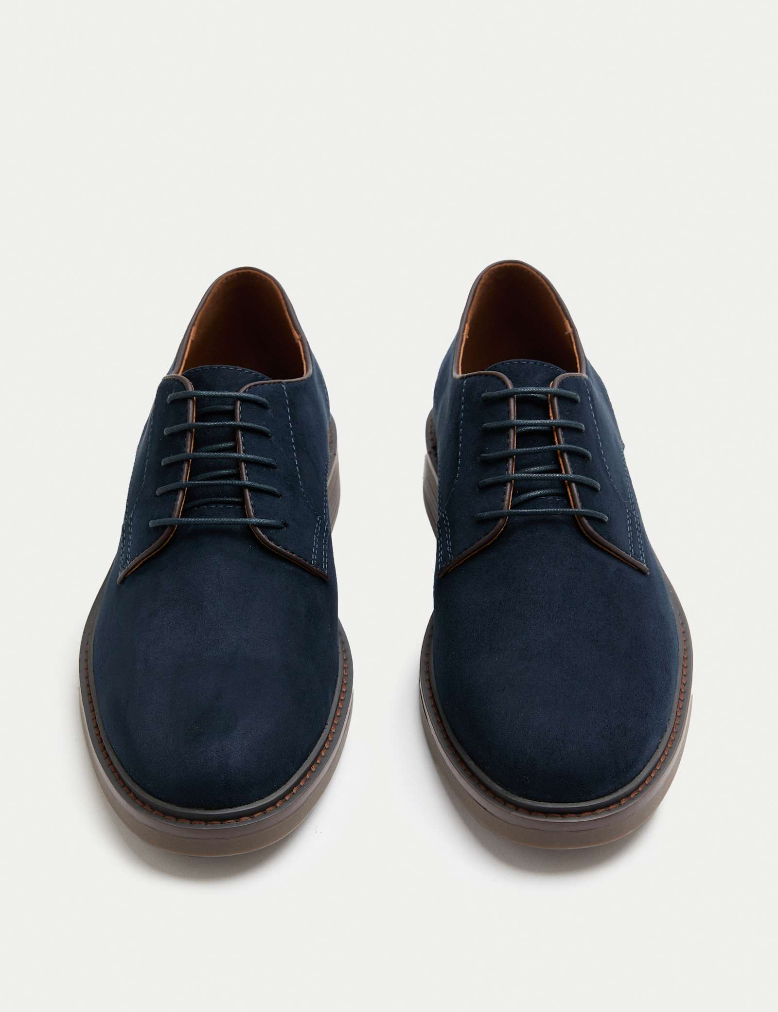 Suedette Derby Shoes - image 4