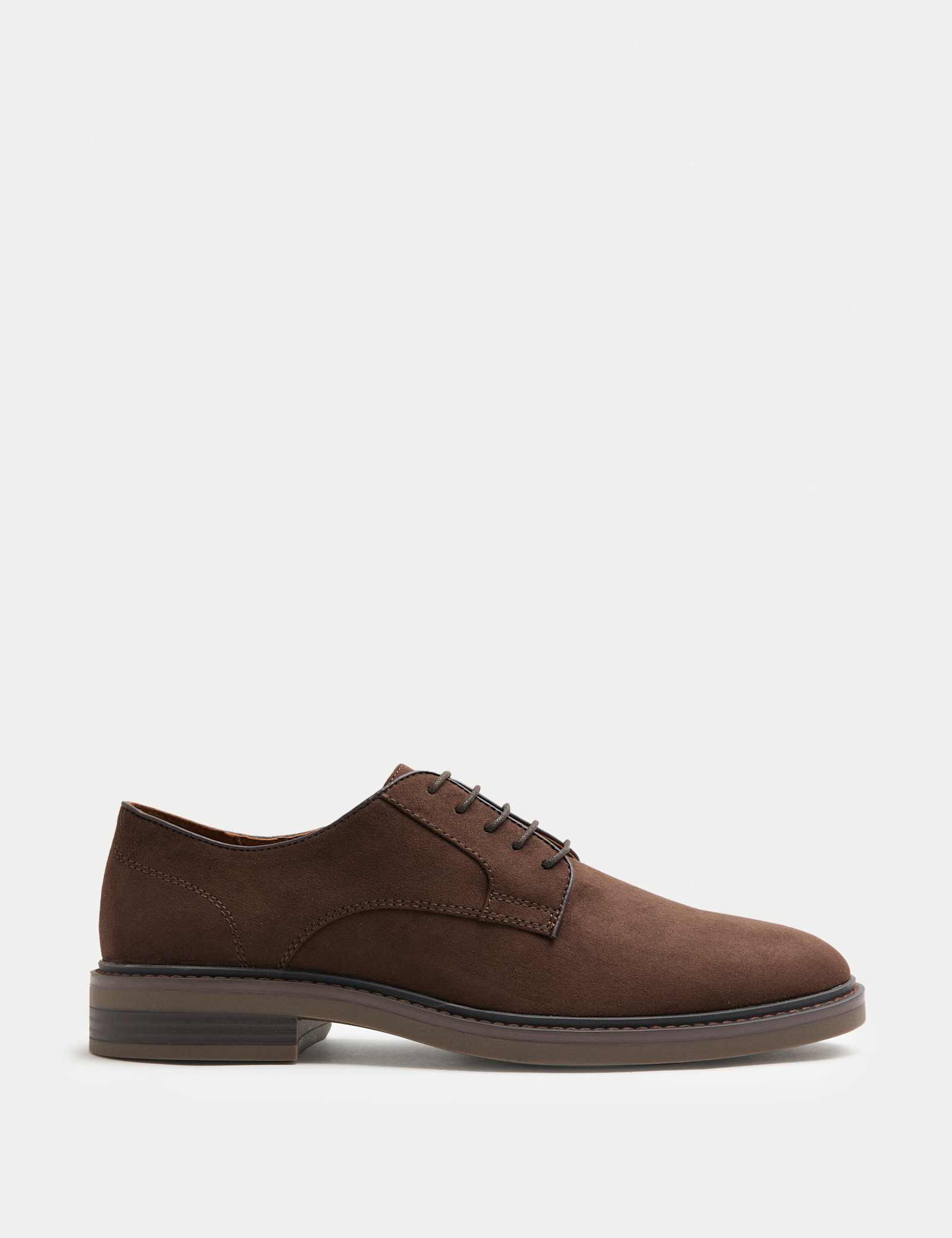 Suedette Derby Shoes - image 3