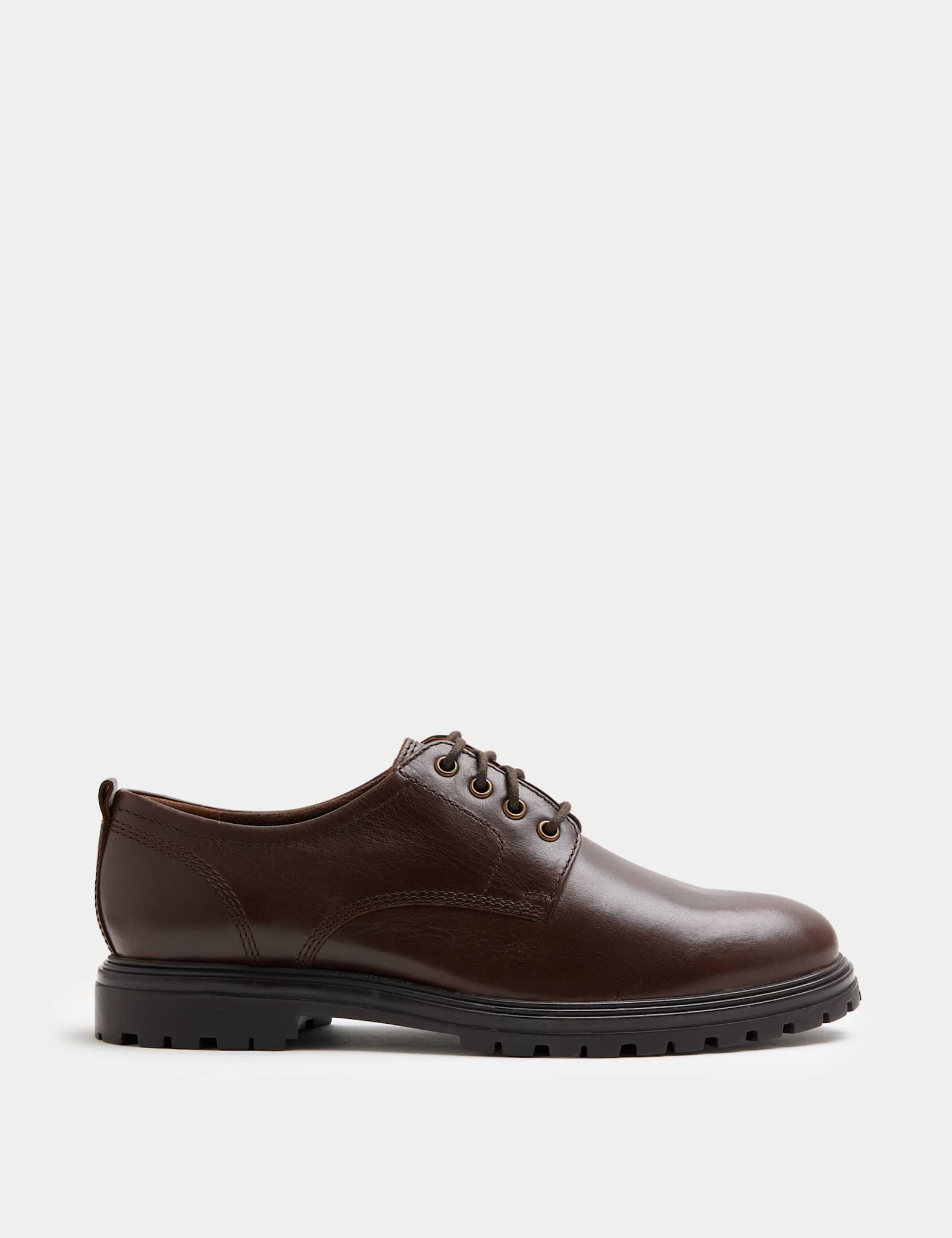 Leather Derby Shoes - image 2