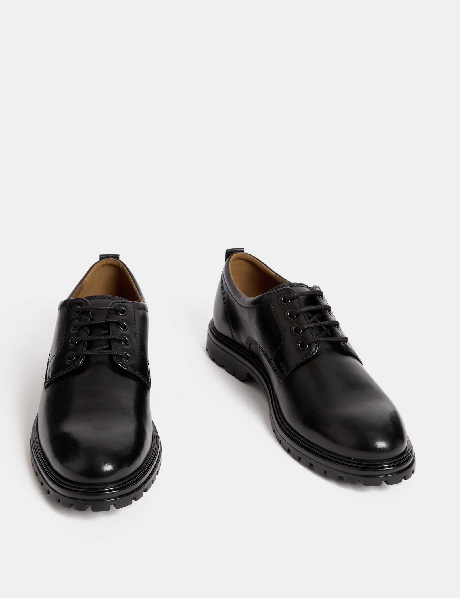 Leather Derby Shoes - image 1