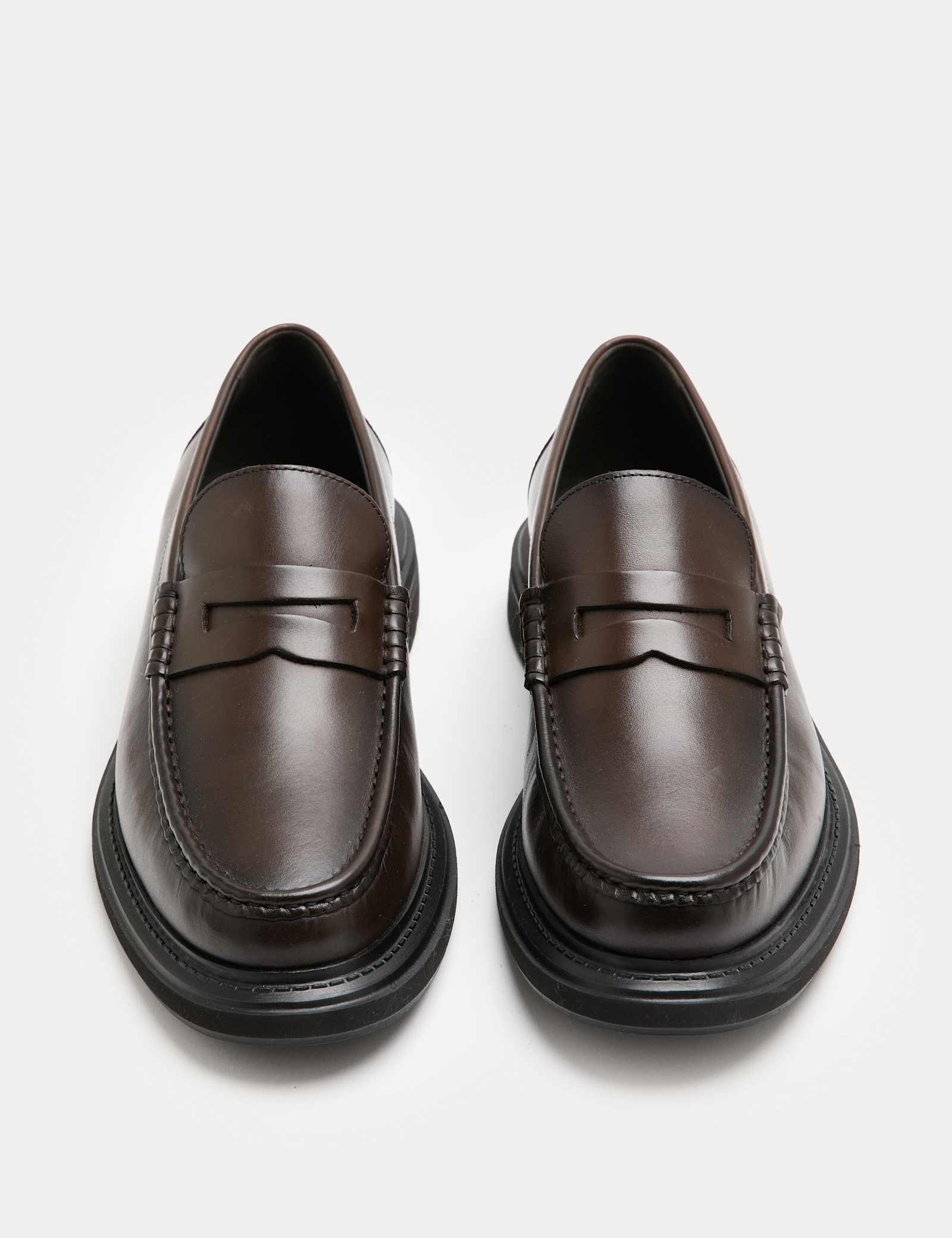 Leather Slip-On Loafers - image 4