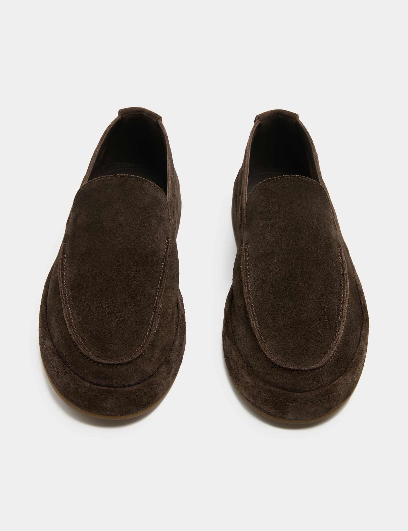 Suede Slip On Loafers - image 4