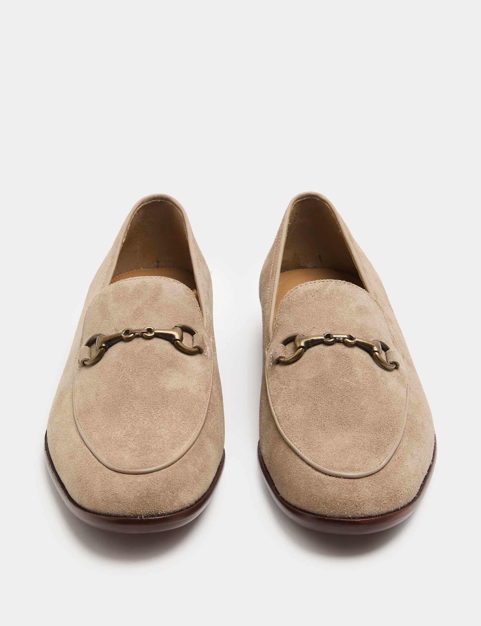 Suede Snaffle Slip On Loafers - image 3