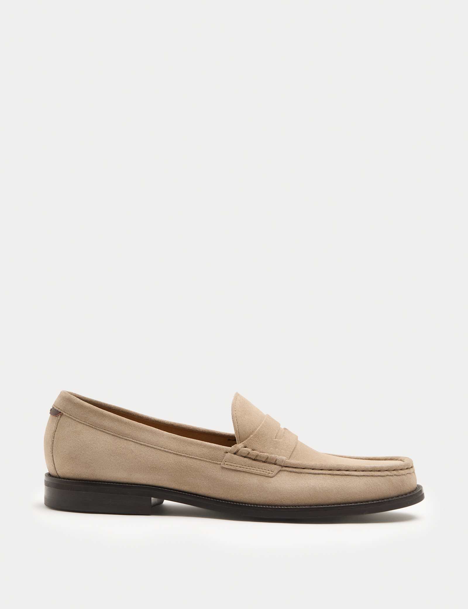 Suede Penny Loafers - image 1
