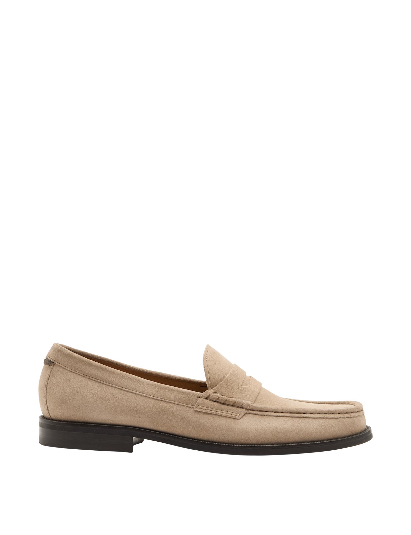 Suede Penny Loafers - image 5