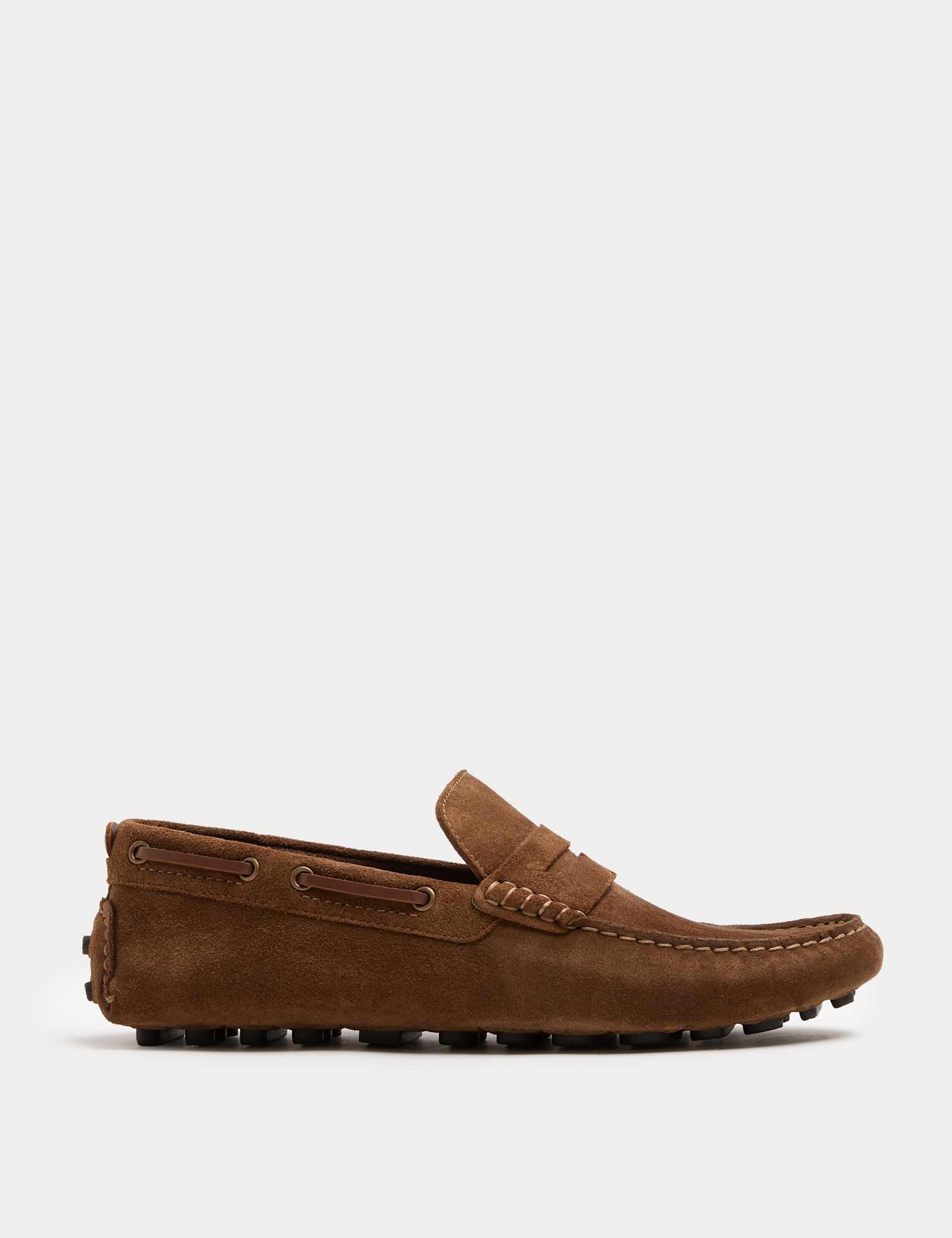 Suede Driving Shoes - image 1