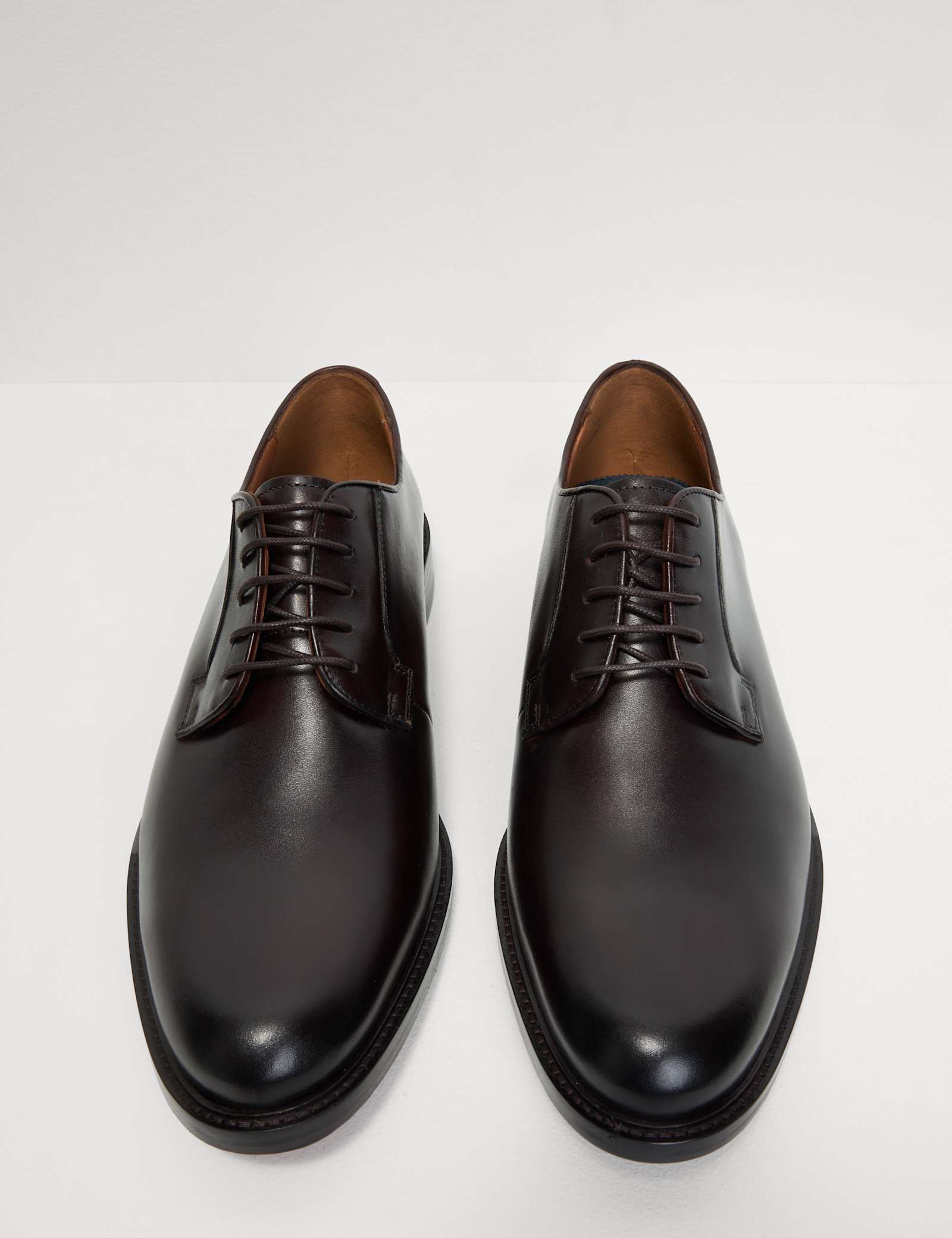 Leather Derby Shoes - image 5