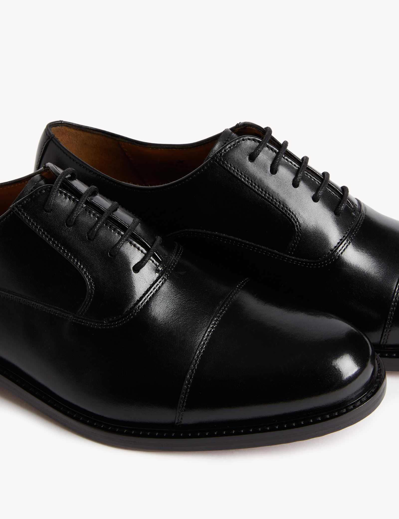 Leather Oxford Shoes - image 5