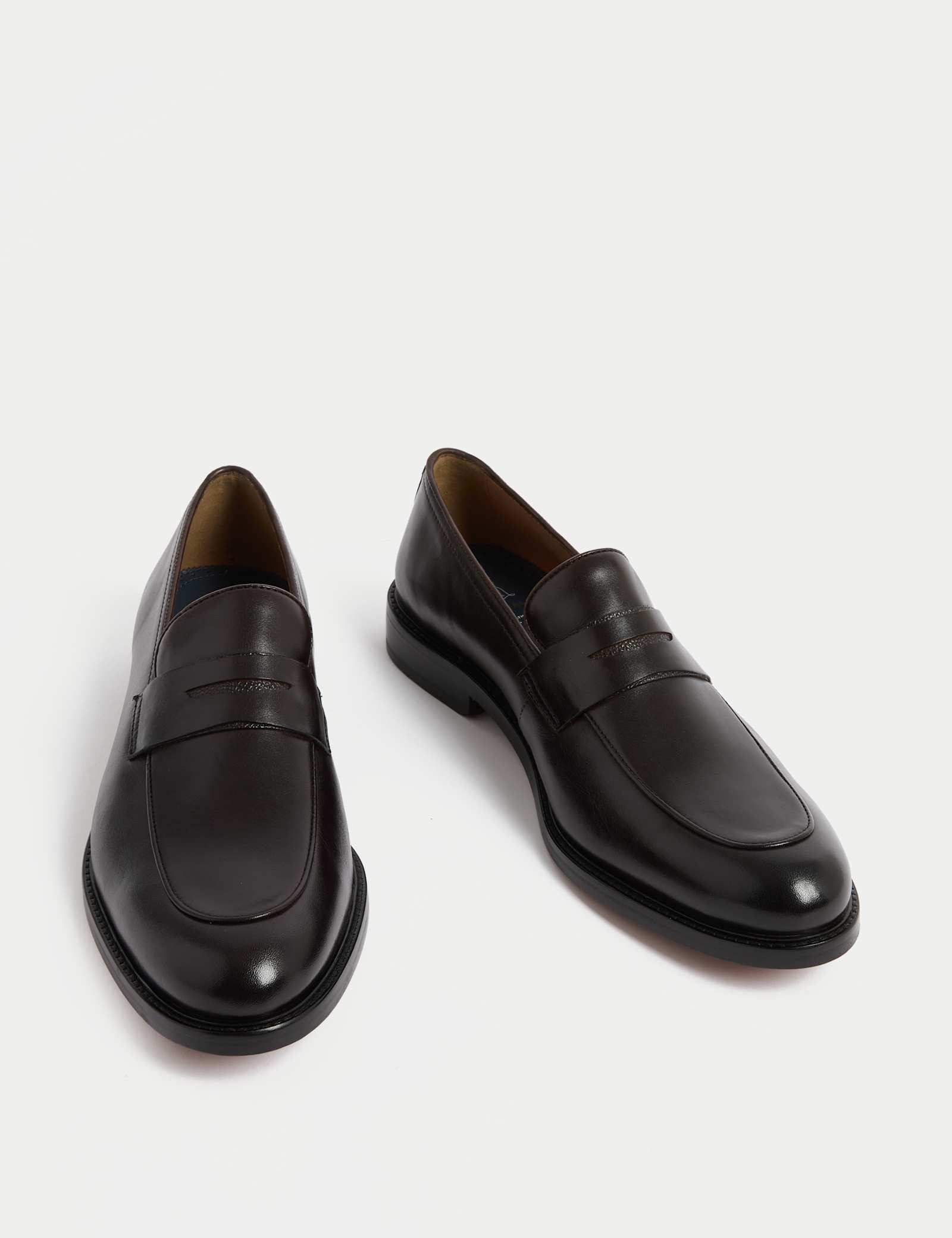 Leather Slip-on Loafers - image 1