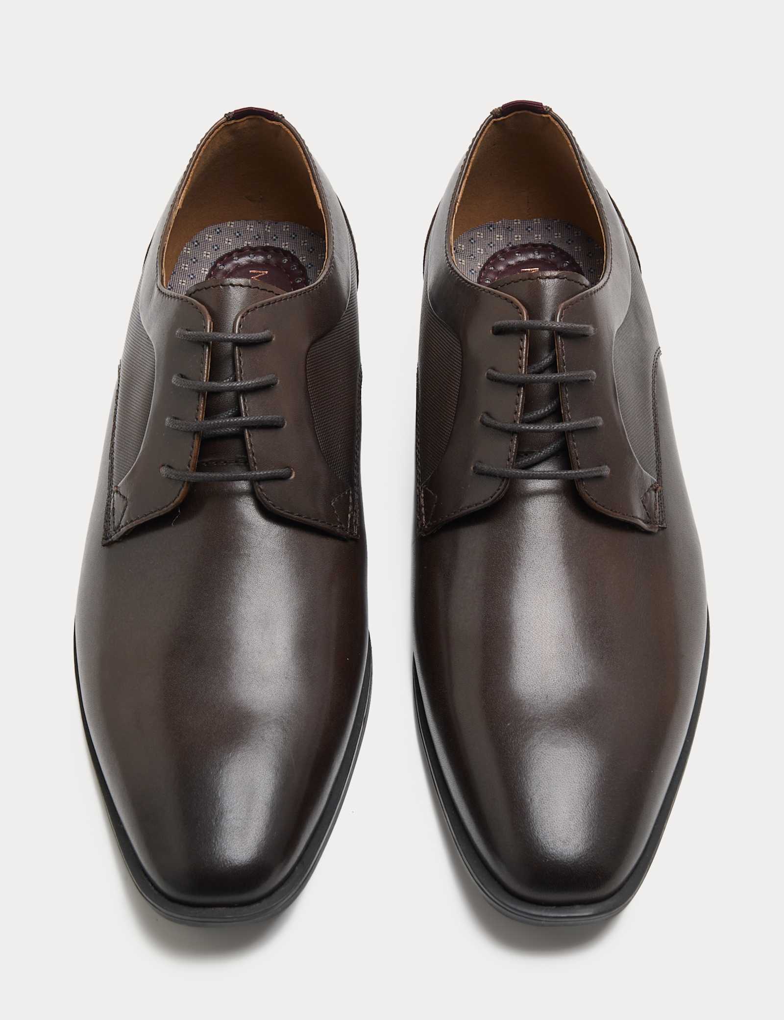 Leather Derby Shoes - image 5
