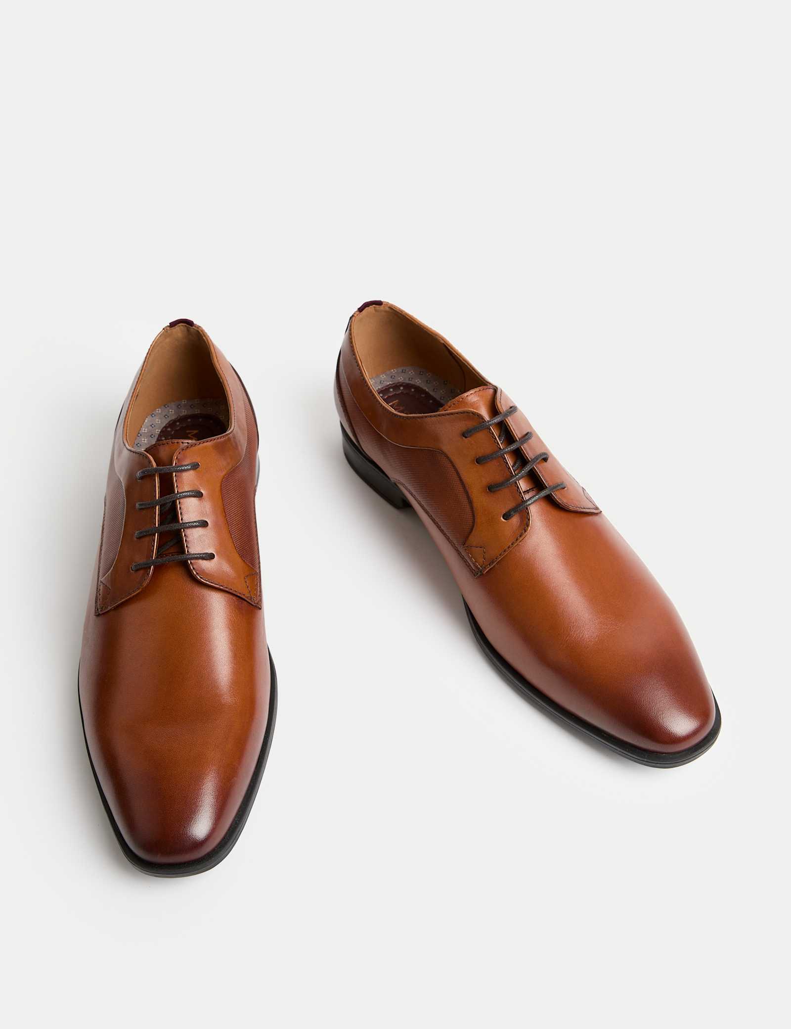 Leather Derby Shoes - image 3