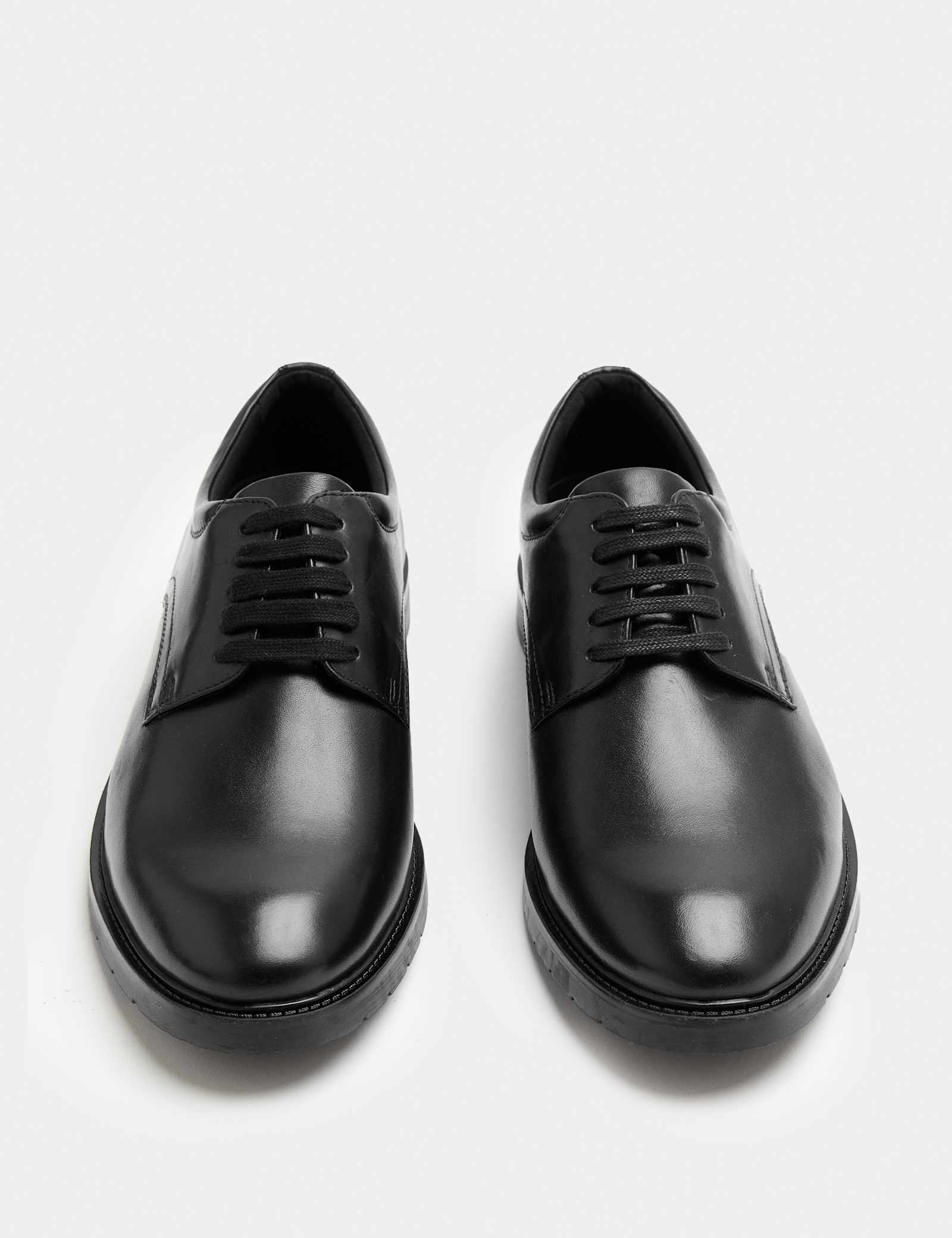 Wide Fit Airflex Leather Derby Shoes - image 2