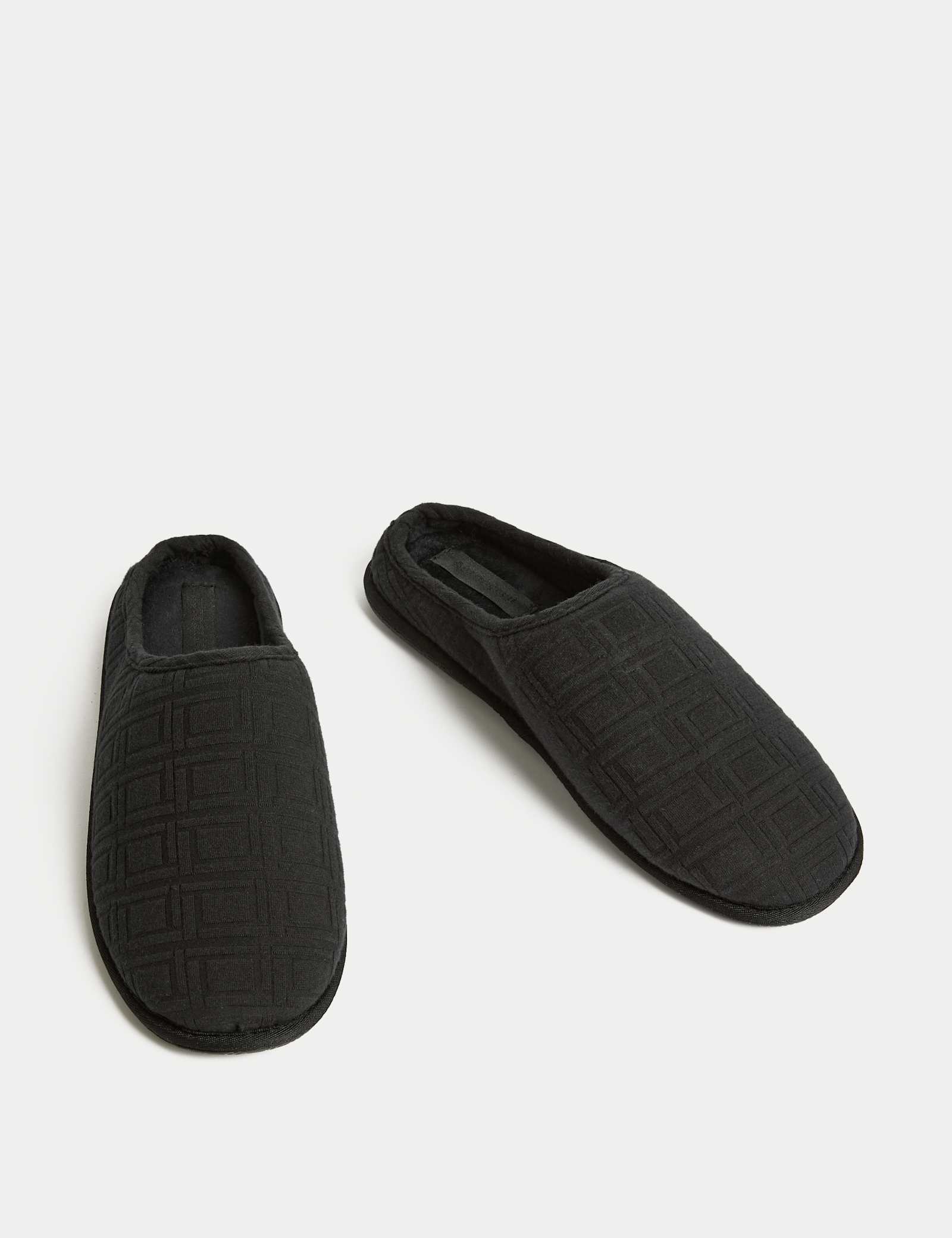 Jacquard Mule Slippers with Freshfeet - image 1