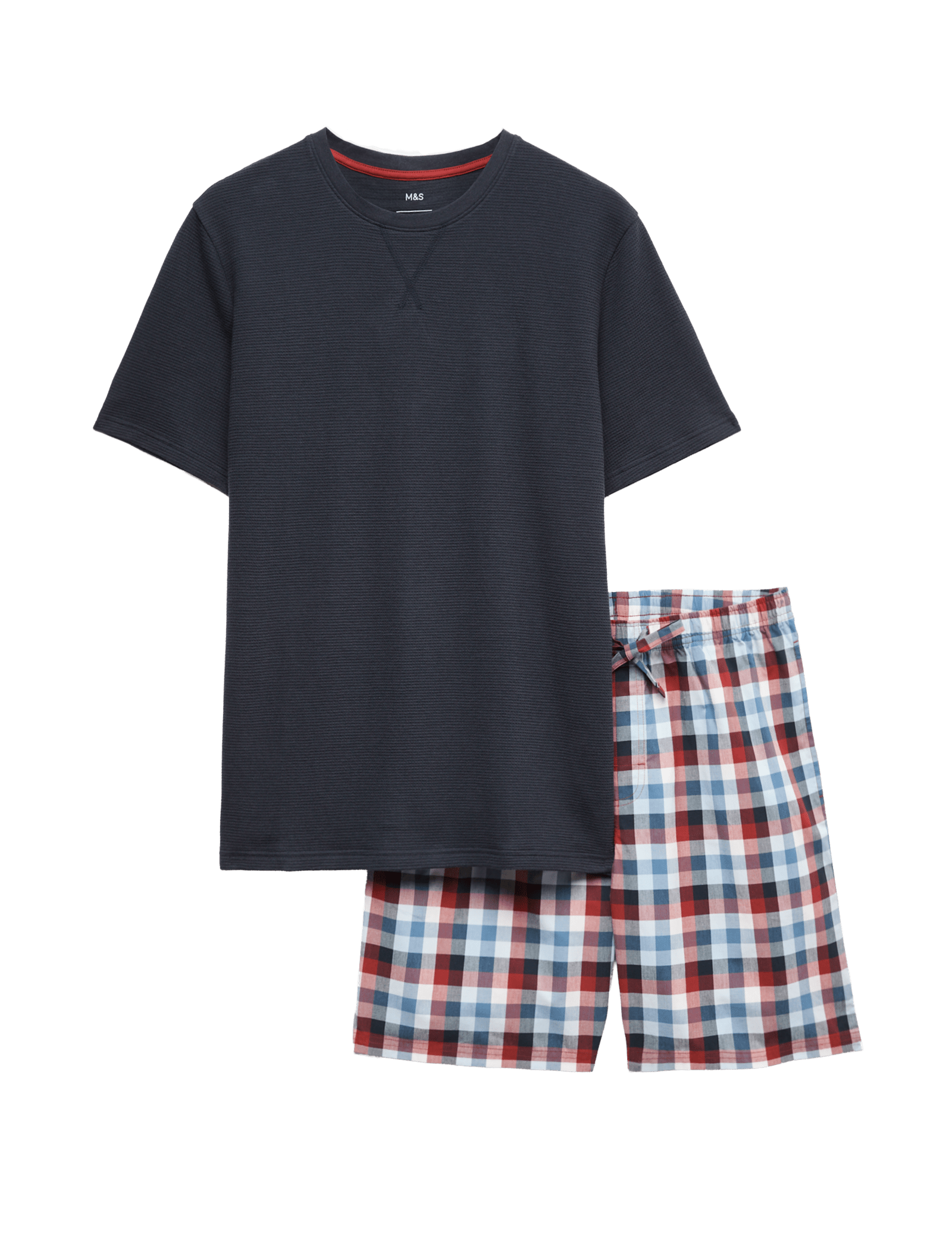 Pure Cotton Checked Pyjamas Set - image 3