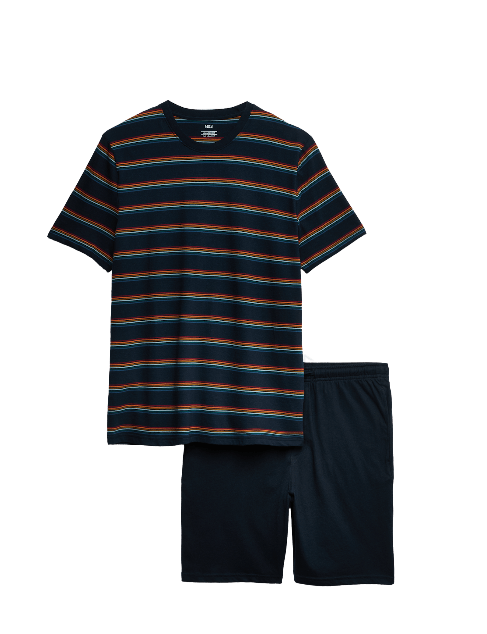 Pure Cotton Rainbow Stripe Pyjama Set - image 3