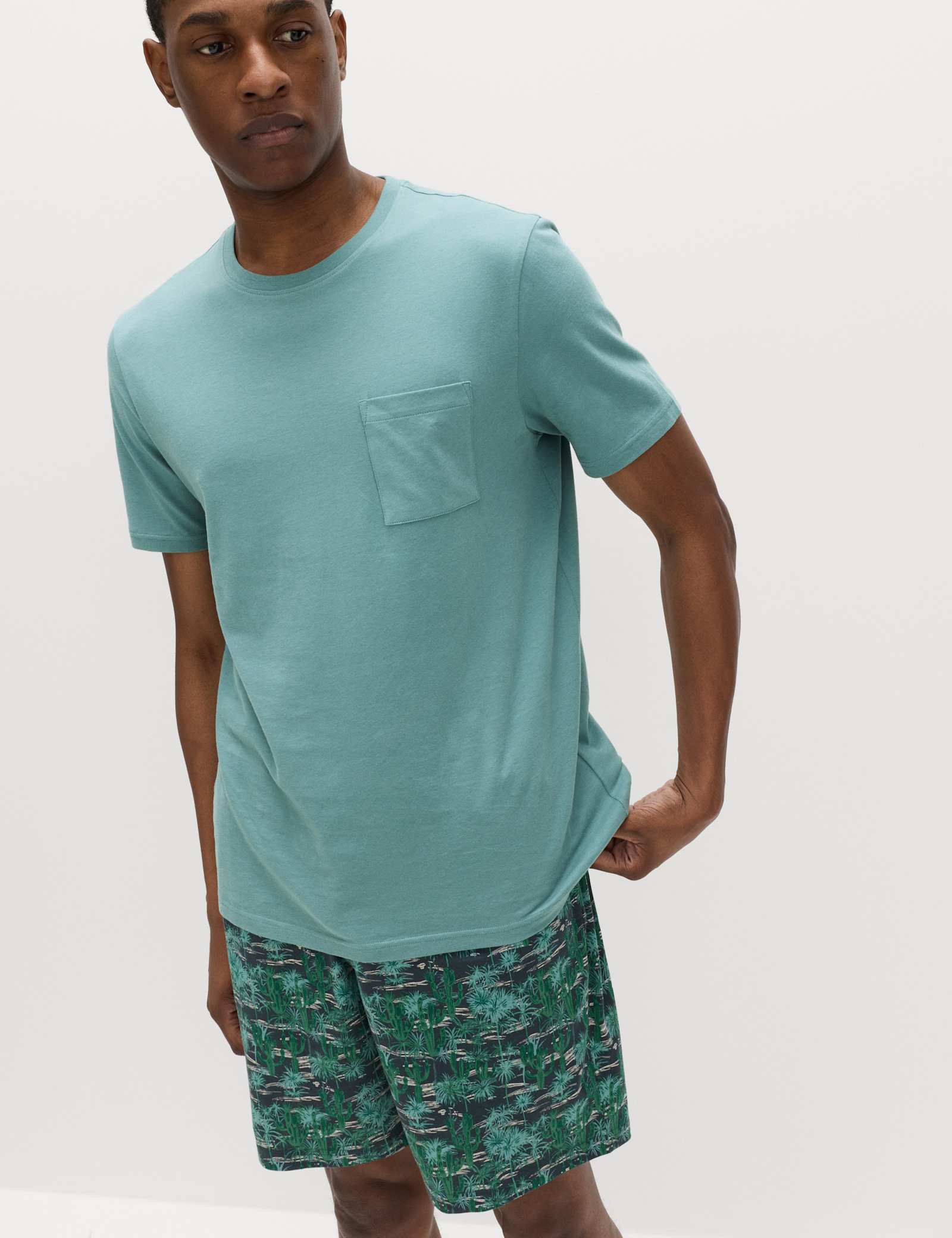 Pure Cotton Cactus Print Pyjama Set - image 5