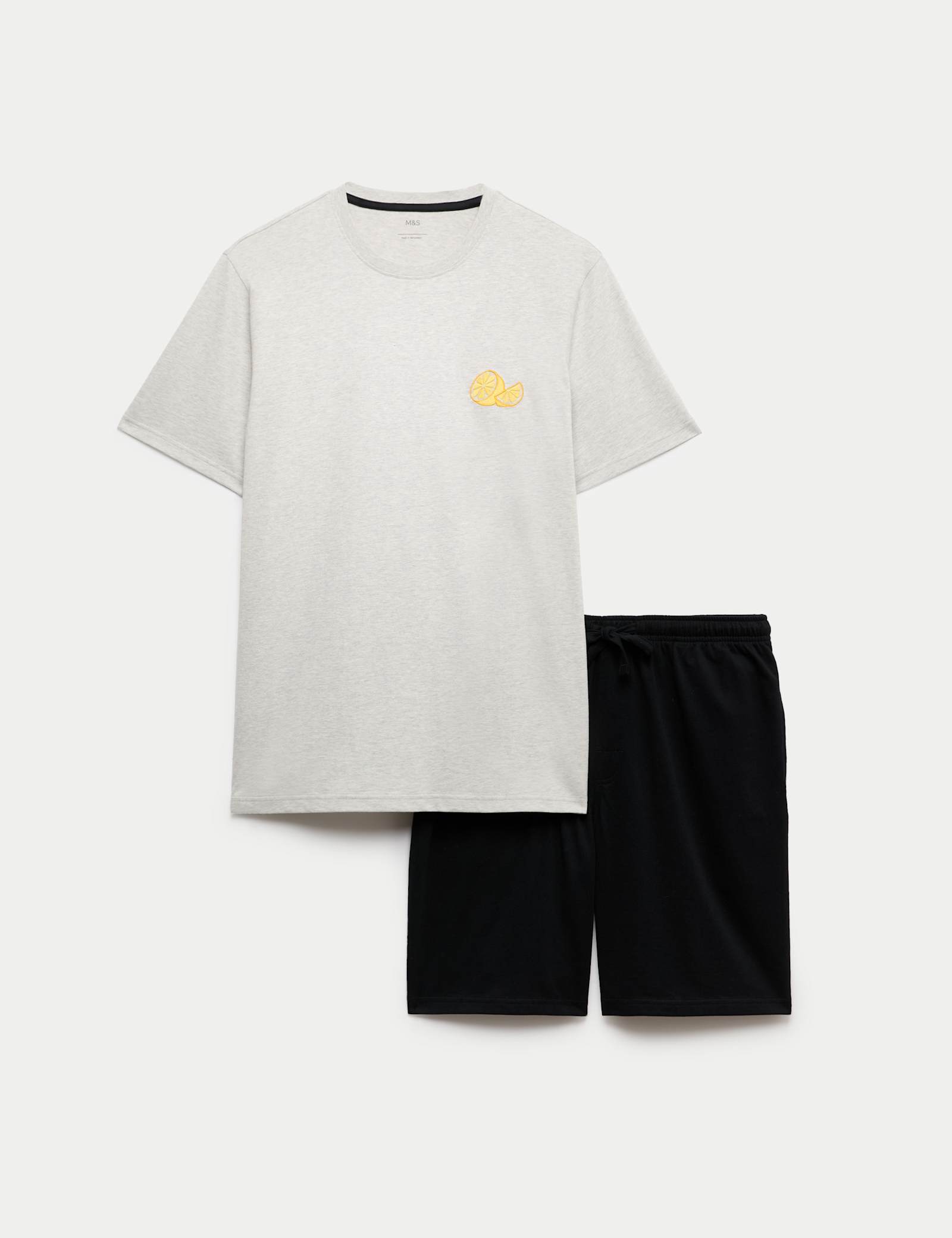 Pure Cotton Lemon Graphic Pyjama Set - image 1