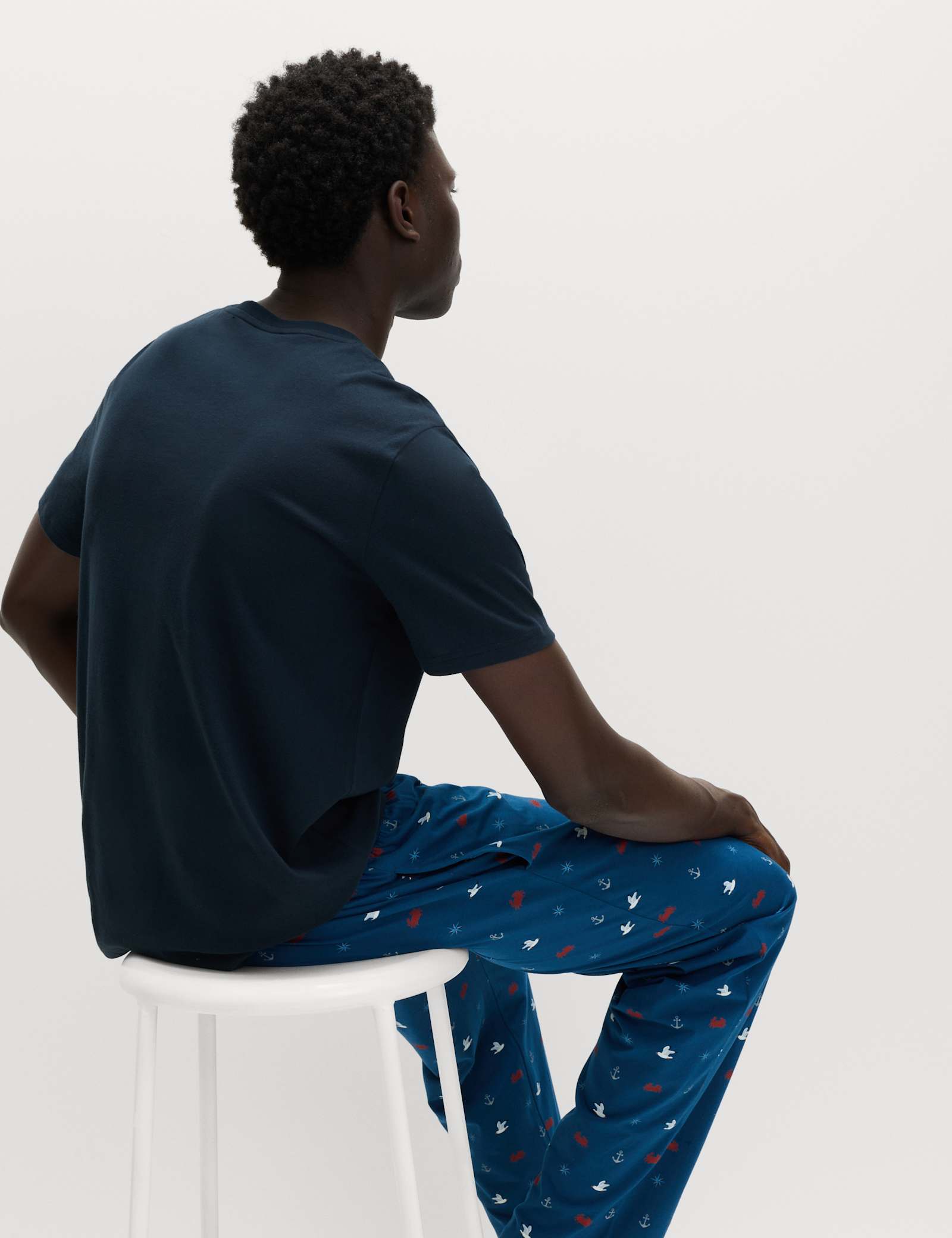 Pure Cotton Nautical Print Pyjama Set - image 4