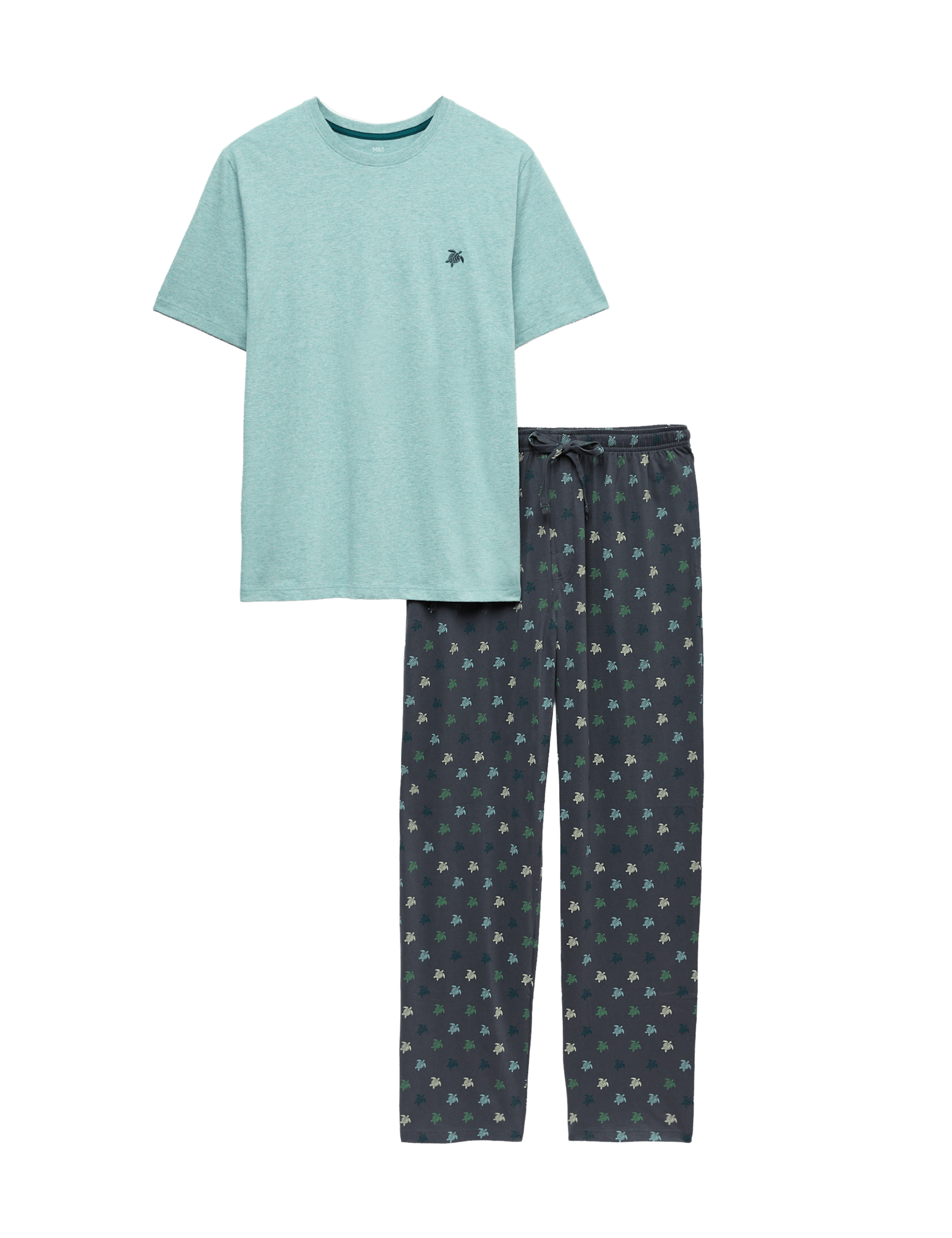 Pure Cotton Turtle Print Pyjama Set - image 3