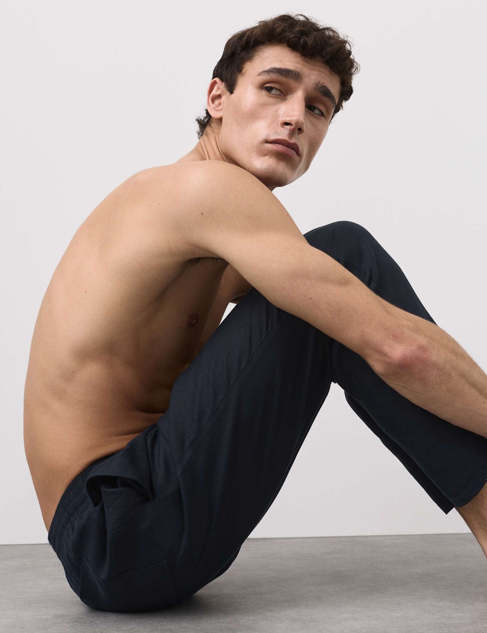 Linen Rich Pyjama Bottoms - image 2