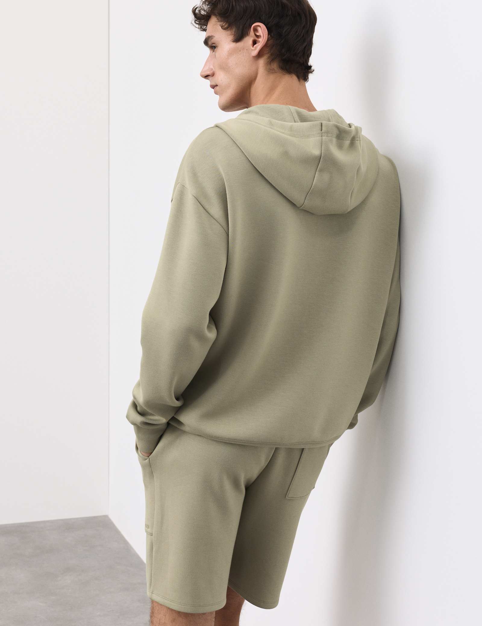 Modal Blend Zip Through Hoodie - image 5