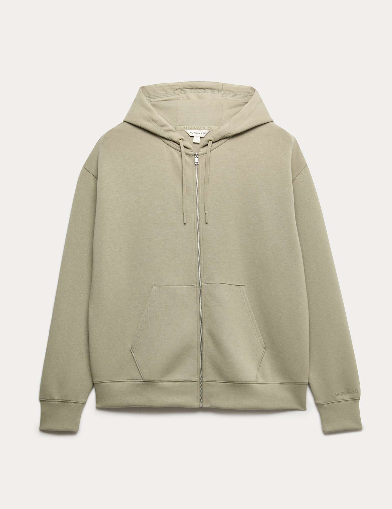 Modal Blend Zip Through Hoodie - image 1