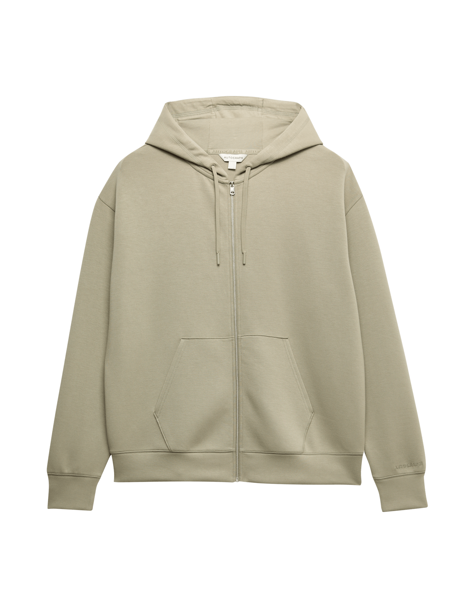 Modal Blend Zip Through Hoodie - image 3
