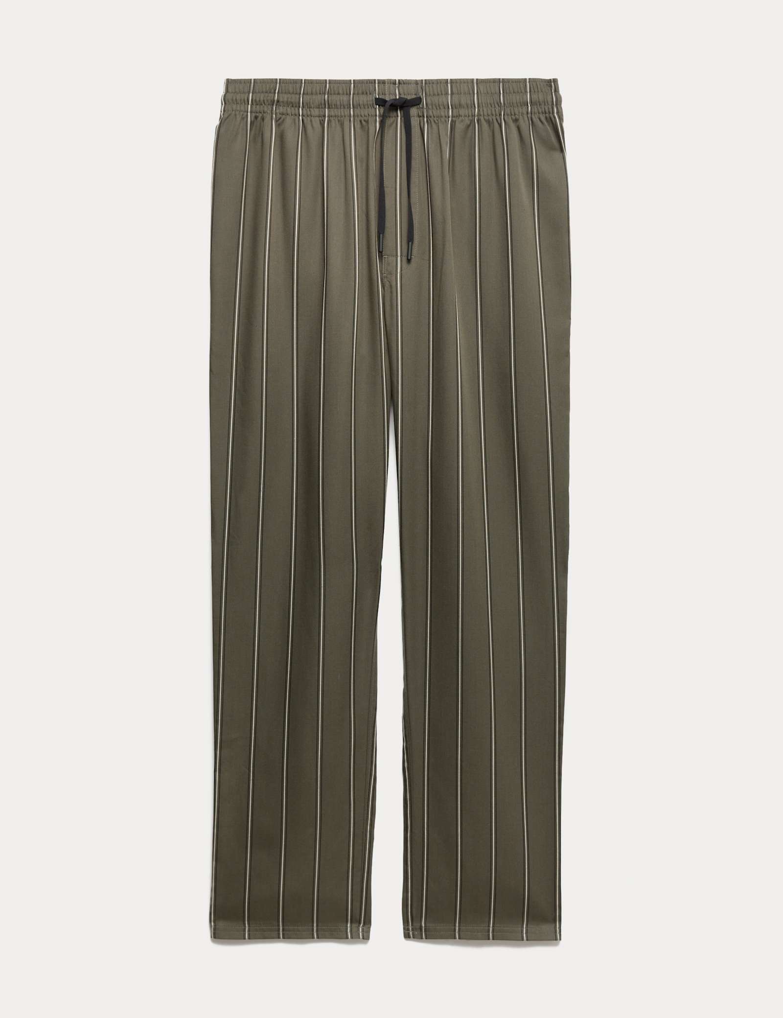 Slim Fit Pure Lyocell Striped Pyjama Bottoms - image 1