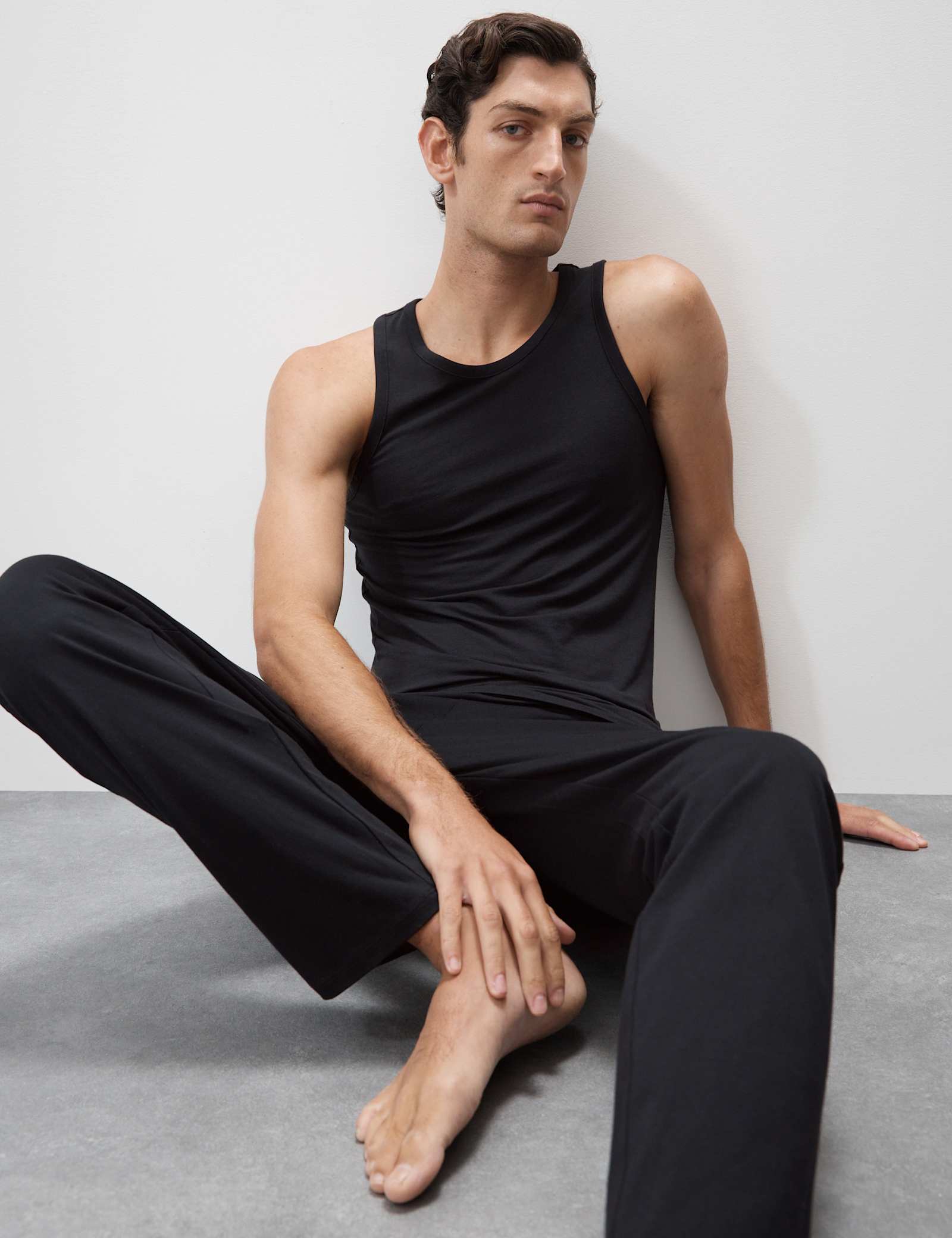 Supima Cotton Modal Sleeveless Vest - image 4