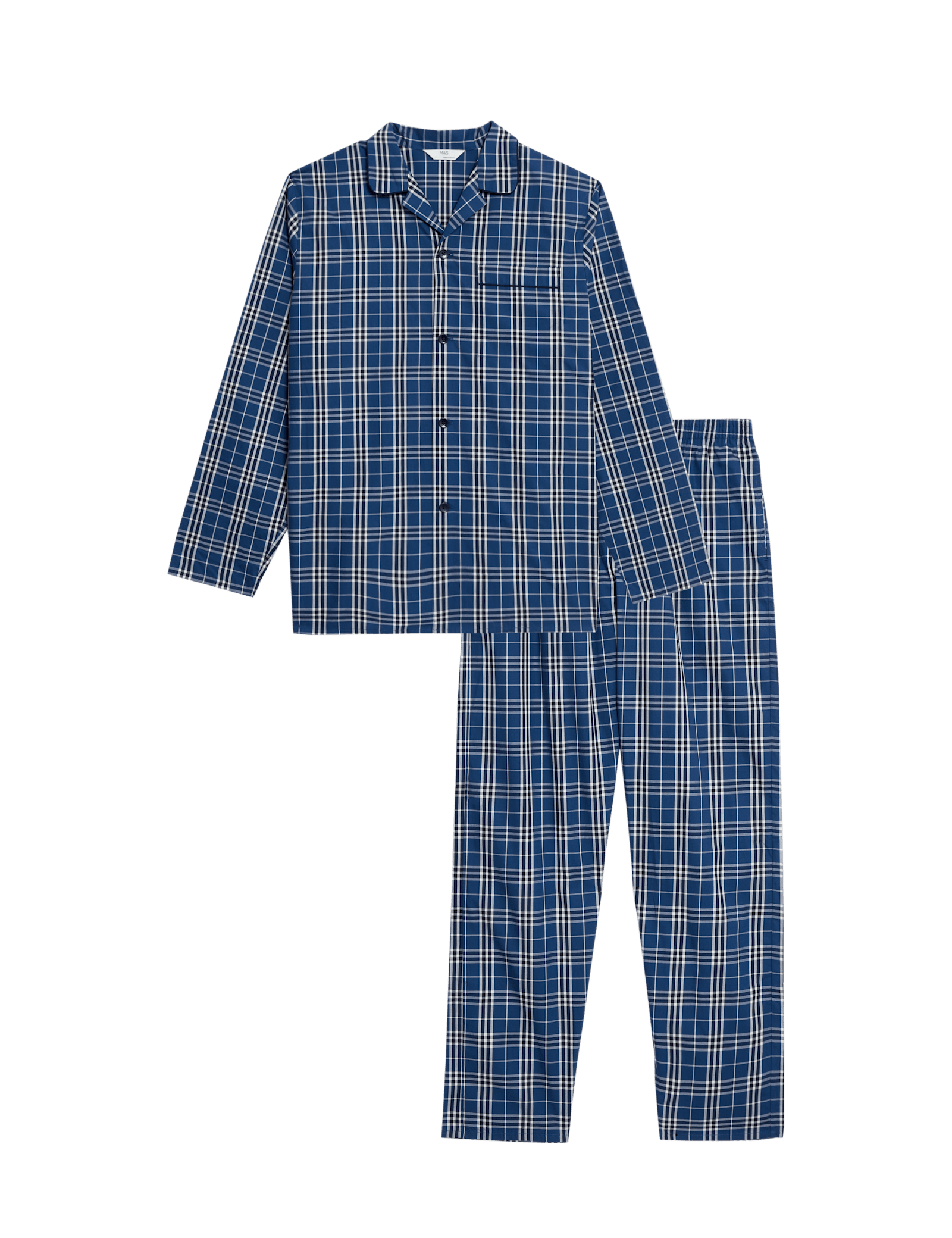 Pure Cotton Checked Pyjama Set - image 3
