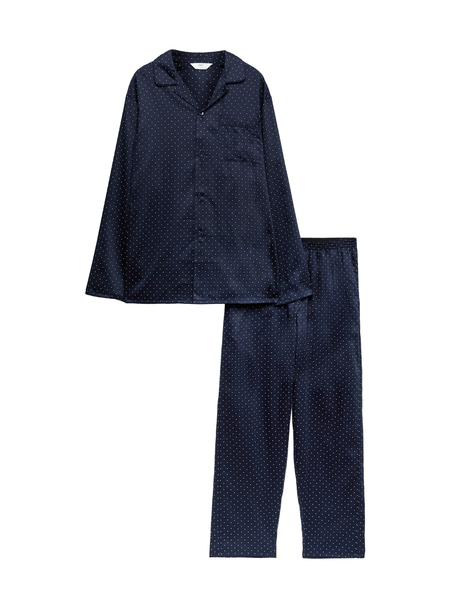 Pure Cotton Polka Dot Pyjama Set - image 3