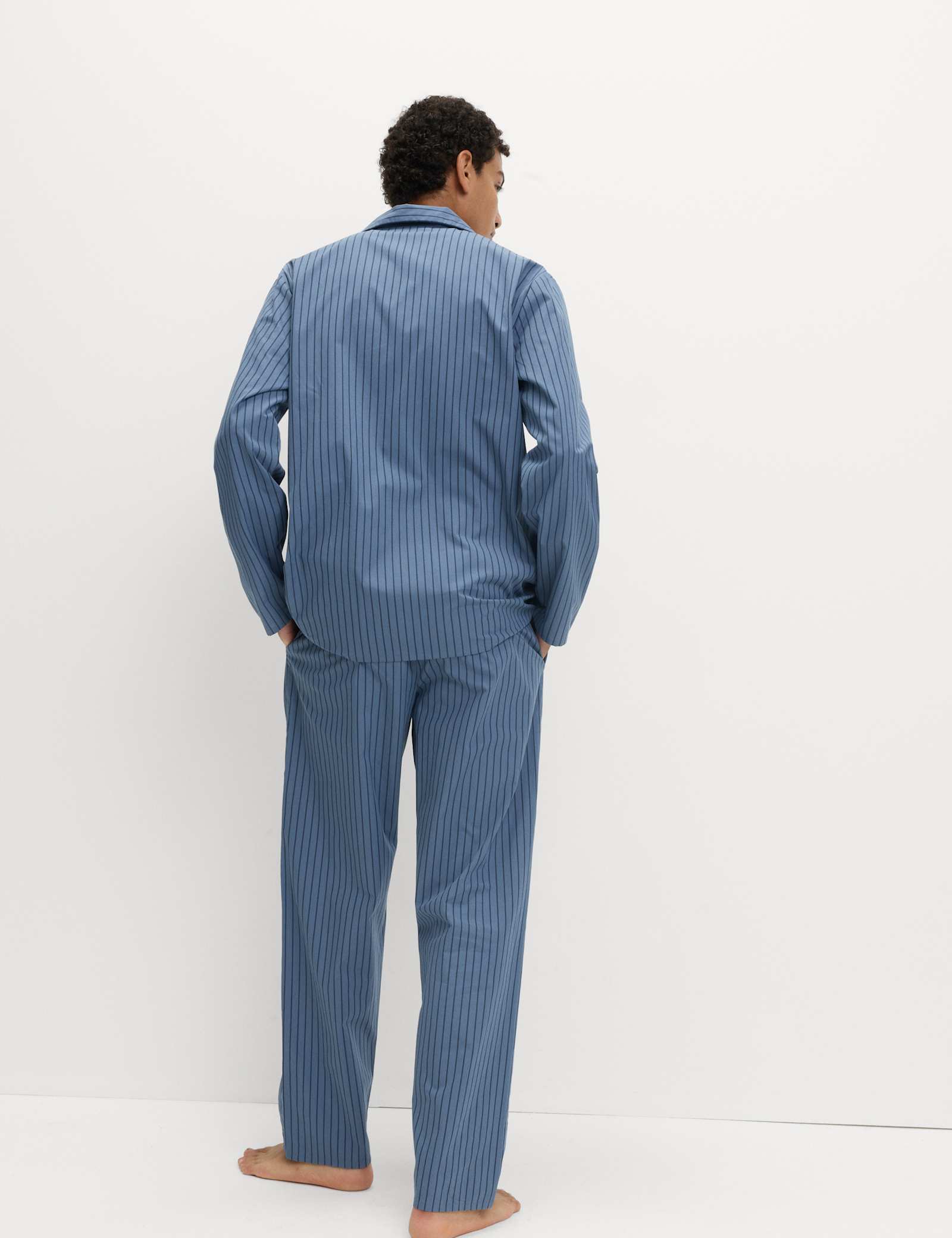 Pure Cotton Striped Pyjama Set - image 4