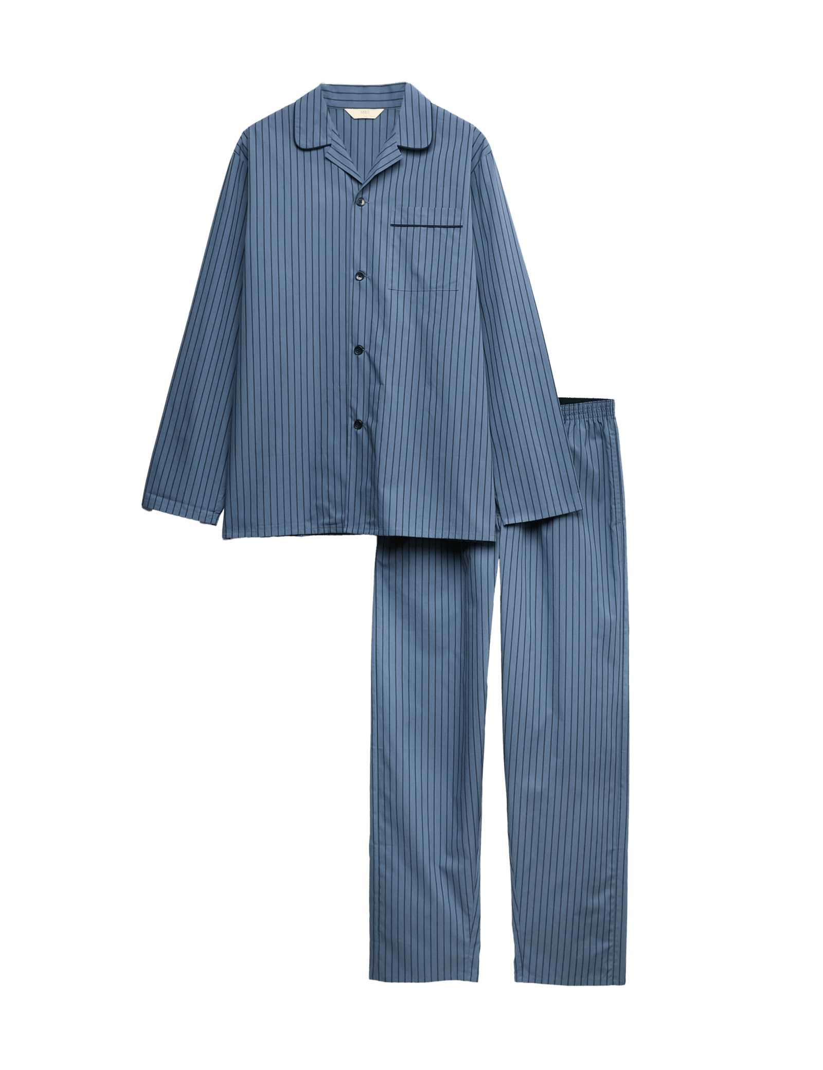 Pure Cotton Striped Pyjama Set - image 3