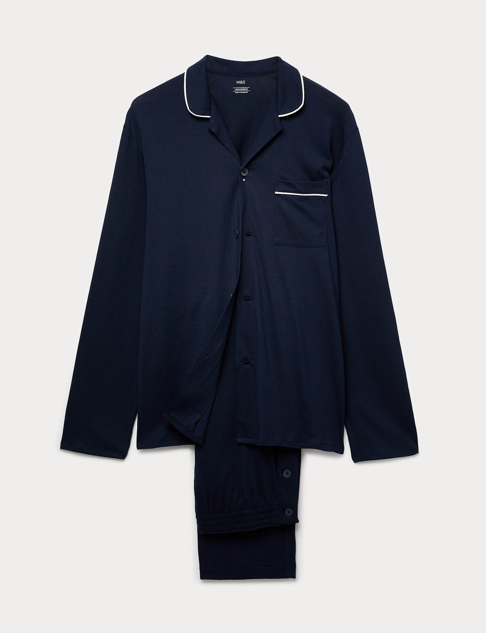 Cotton Modal Blend Pyjama Set - image 1