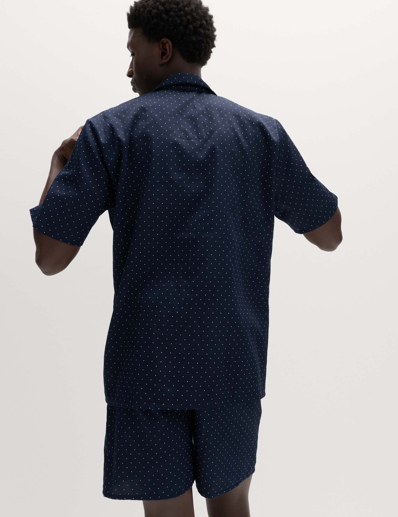 Pure Cotton Polka Dot Pyjama Set - image 5