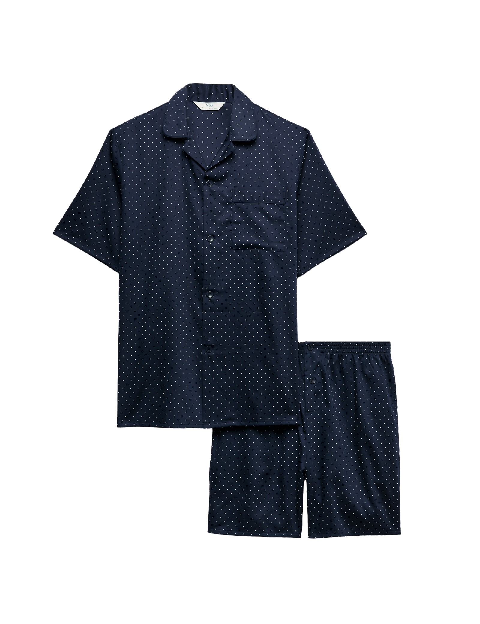 Pure Cotton Polka Dot Pyjama Set - image 3