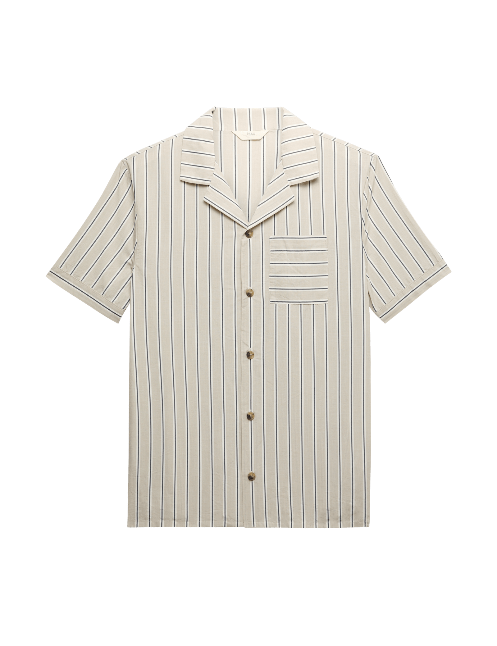 Pure Cotton Striped Pyjama Top - image 3