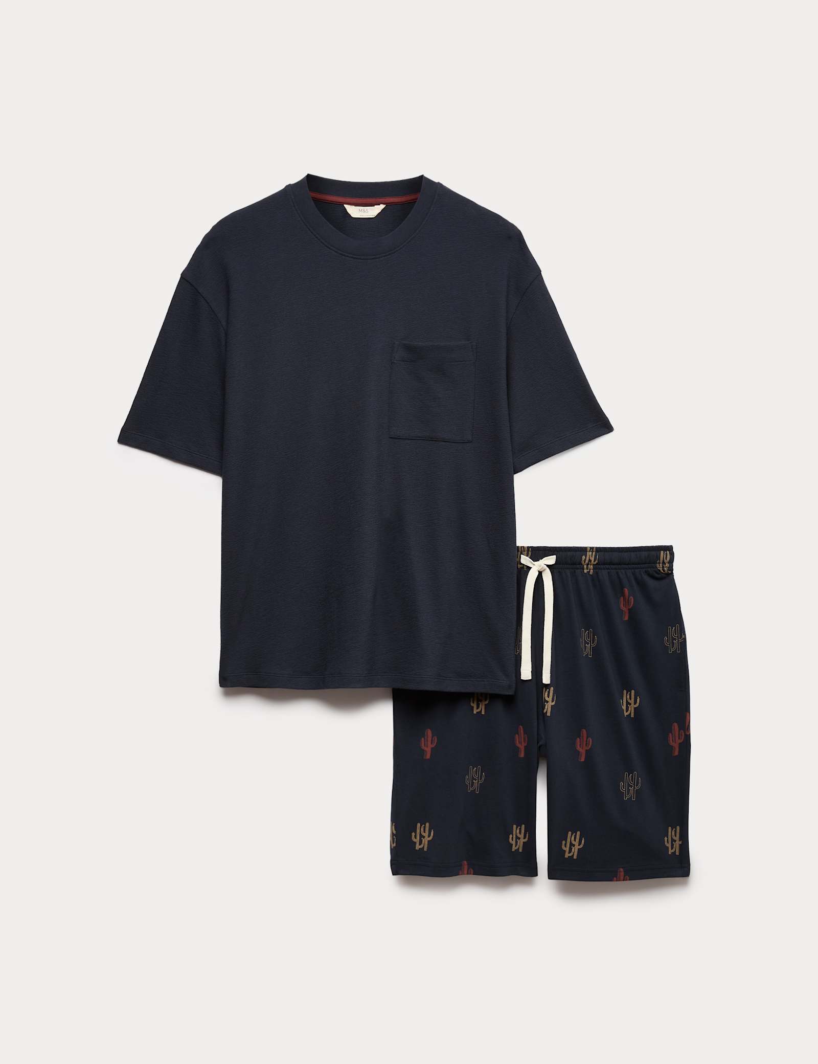 Pure Cotton Cactus Print Pyjama Set - image 1