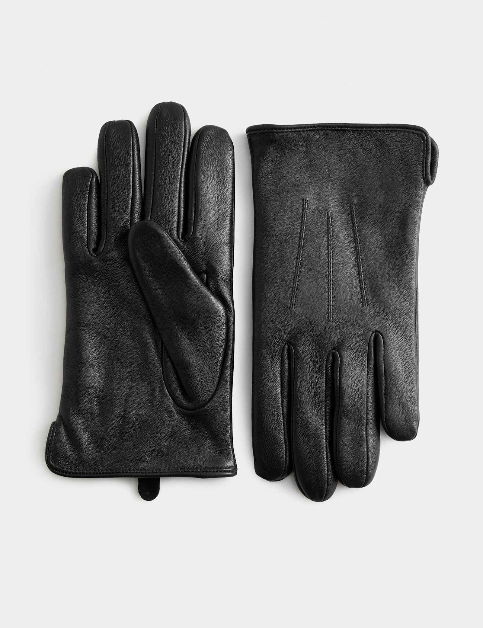 Leather Gloves with Thermowarmth - image 2