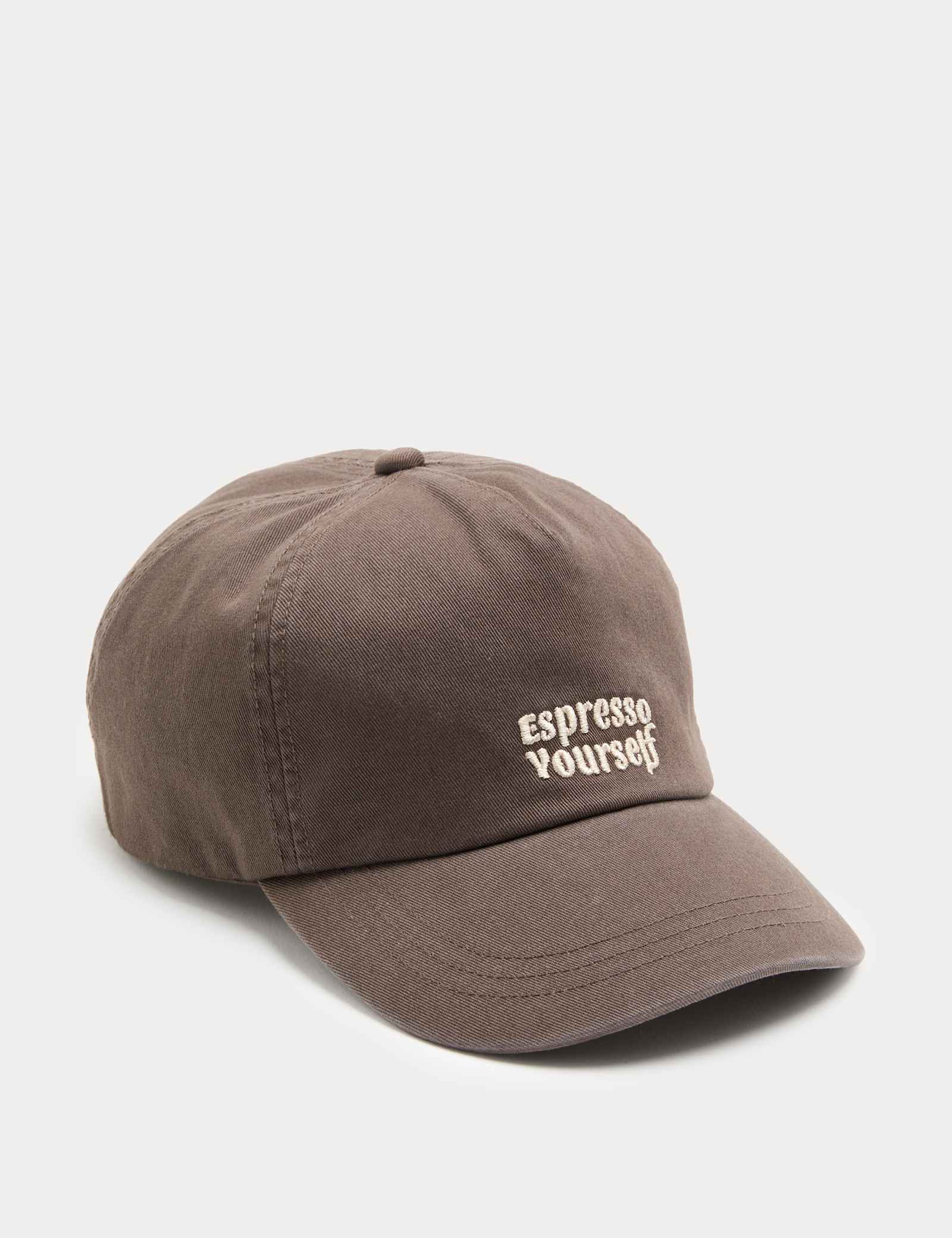 Pure Cotton Embroidered Baseball Cap - image 2