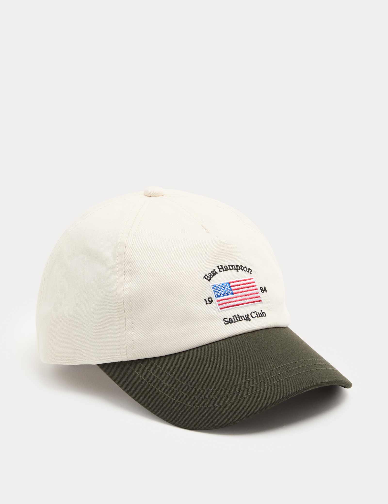 Pure Cotton Embroidered Baseball Cap - image 3