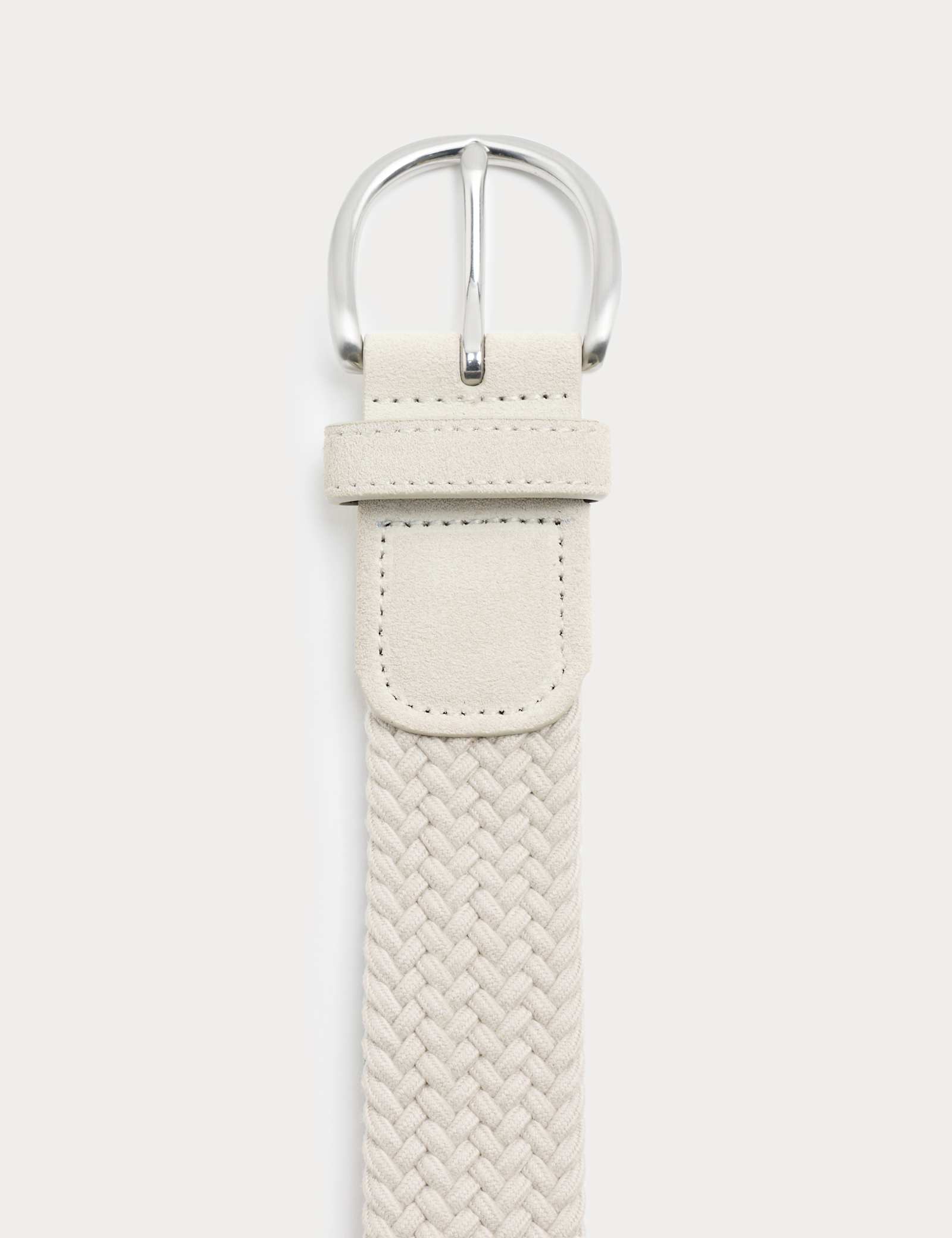 Suede Stretch Web Woven Belt - image 4