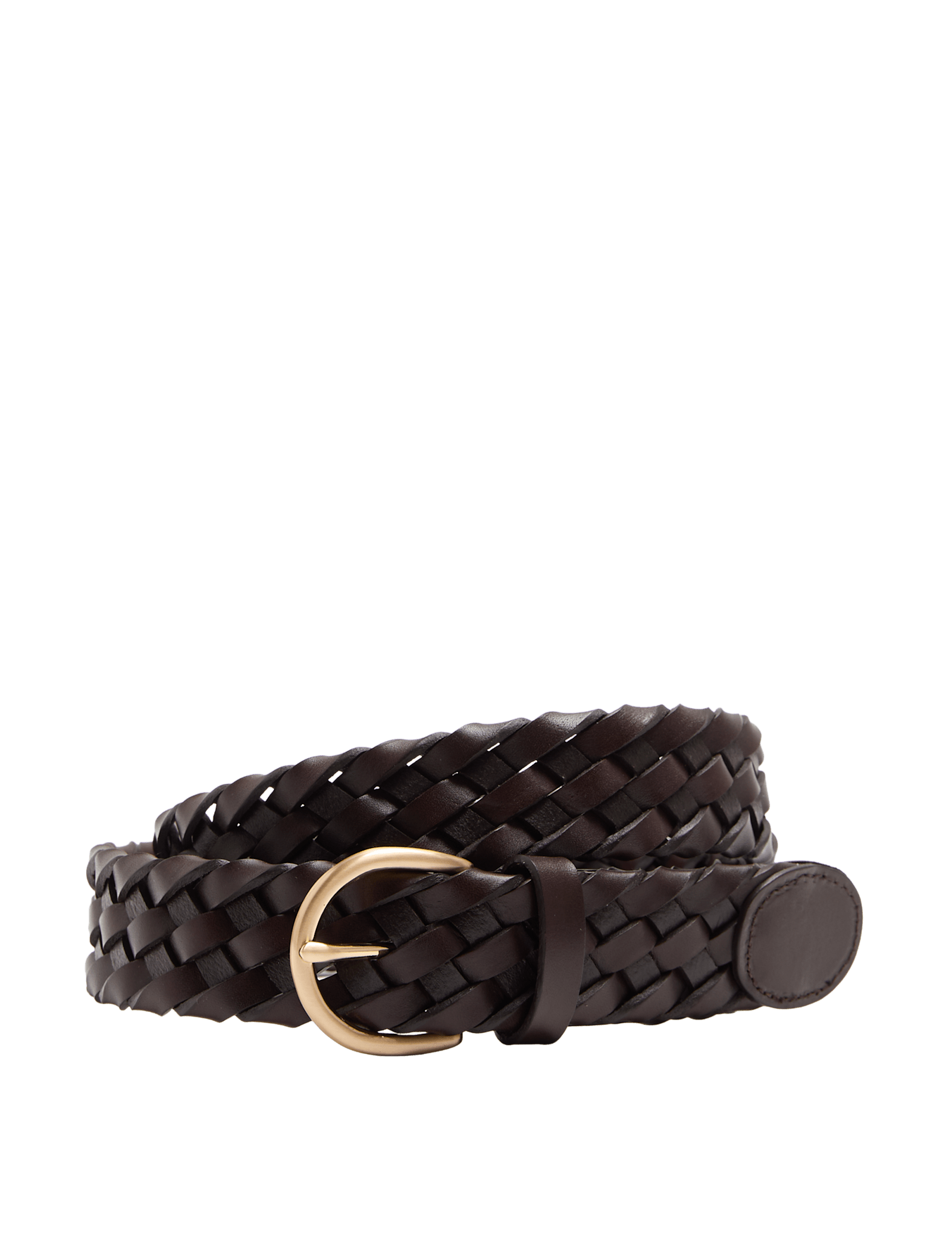 Leather Plaited Belt - image 2