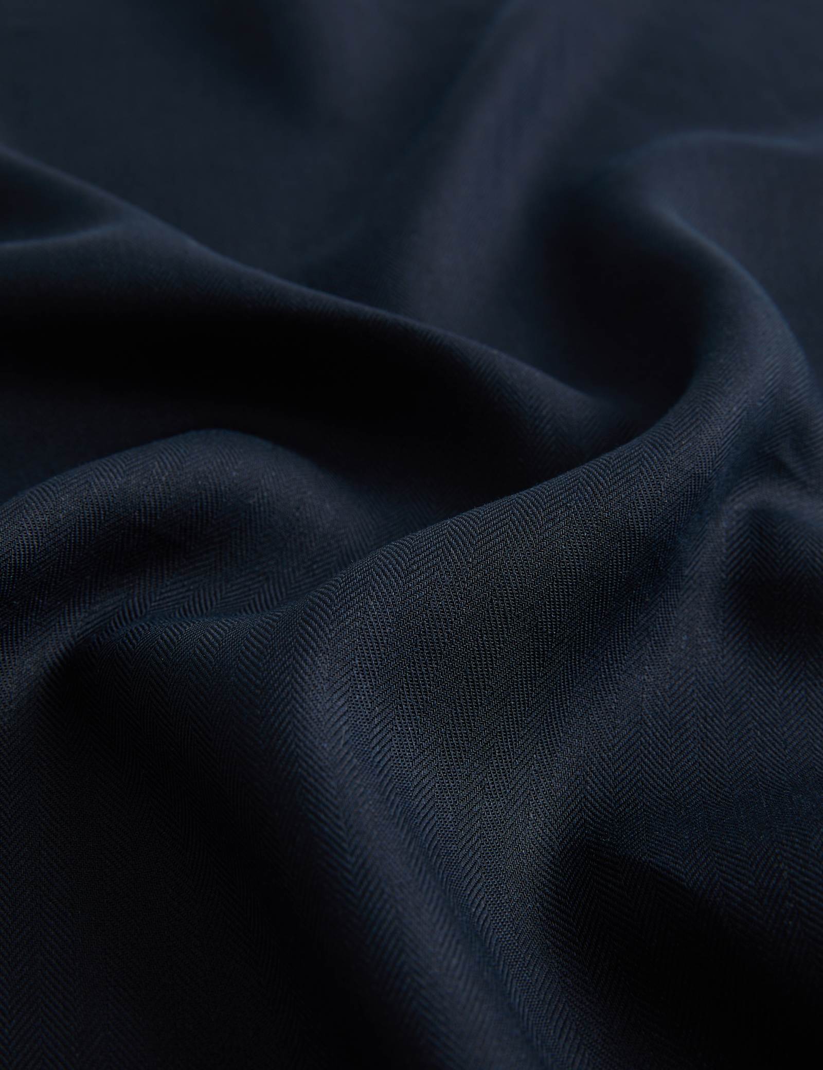 Linen Blend Herringbone Bandana Scarf - image 3