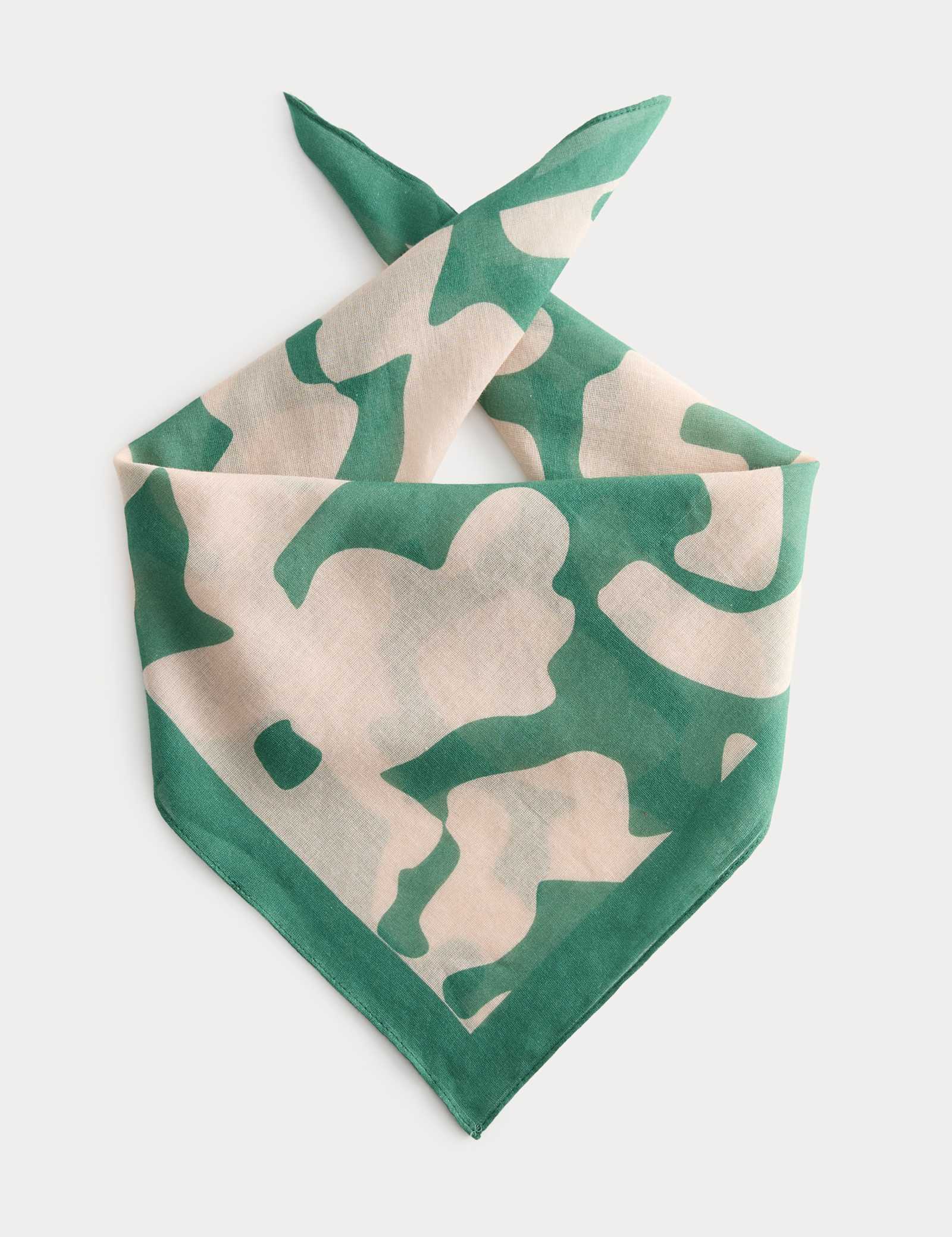 Pure Cotton Patterned Bandana - image 3