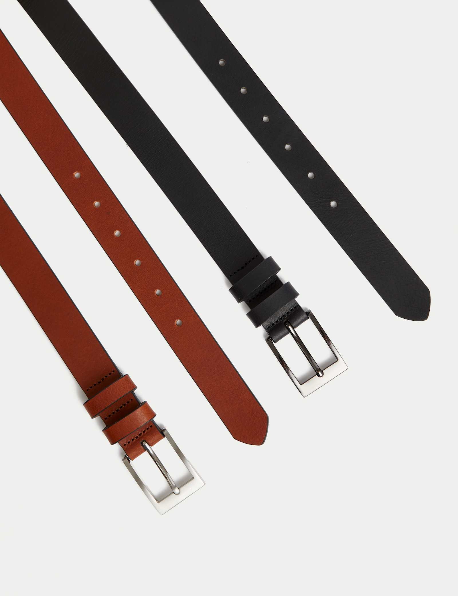 2 Pack Leather Smart Belts - image 3