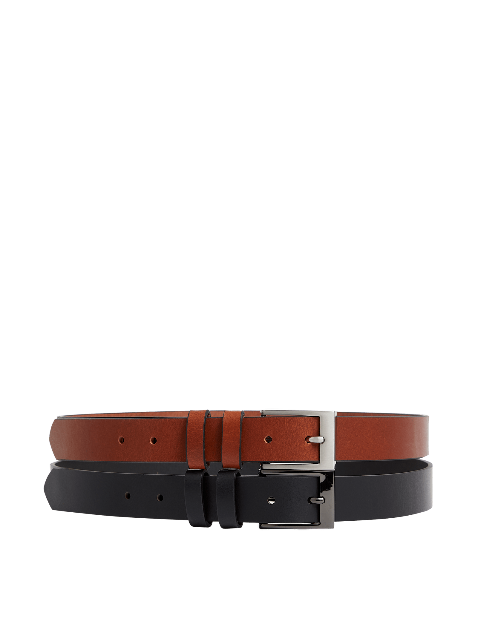 2 Pack Leather Smart Belts - image 2