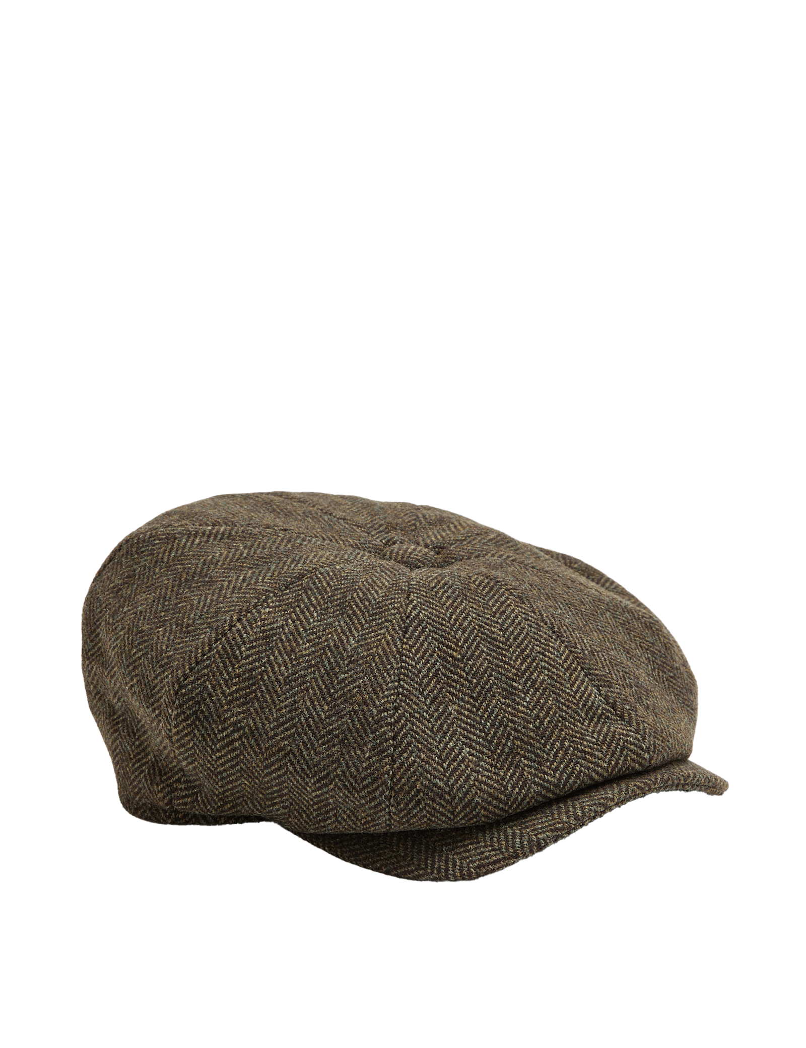 Herringbone Baker Boy Hat - image 2